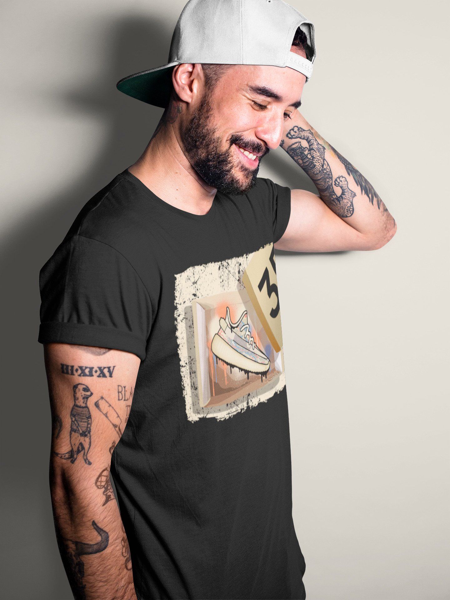 Yeezy 350 MX Oat Sneaker Match Tees New Kicks Sneaker Tees Yeezy 350 MX Oat Sneaker Release Tees Unisex Shirts