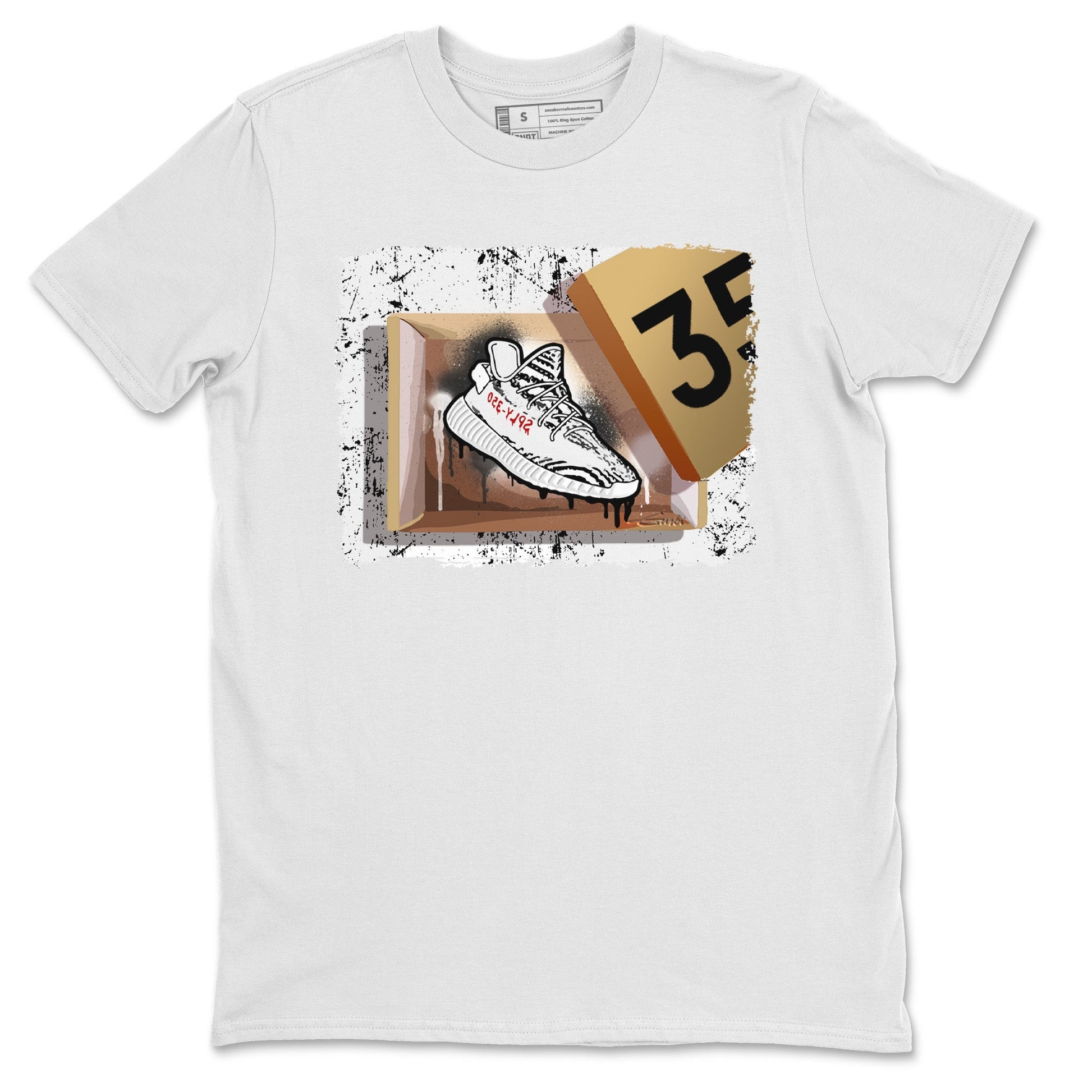 Yeezy 350 Zebra Sneaker Match Tees New Kicks Sneaker Tees Yeezy 350 Zebra Sneaker Release Tees Unisex Shirts