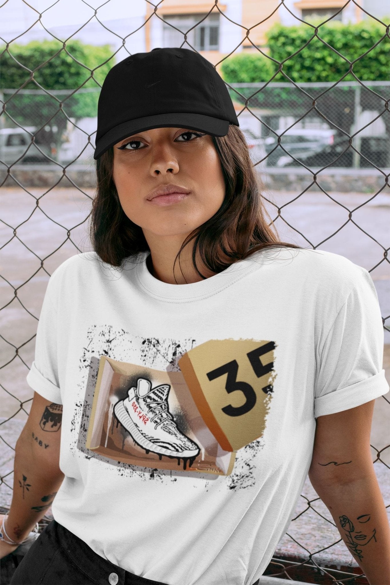 Yeezy 350 Zebra Sneaker Match Tees New Kicks Sneaker Tees Yeezy 350 Zebra Sneaker Release Tees Unisex Shirts