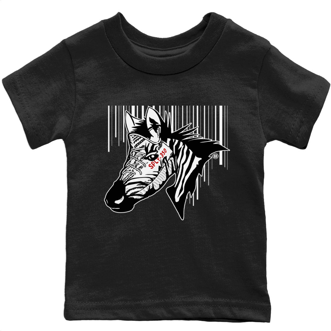 Yeezy 350 Zebra Sneaker Match Tees New Zebra Sneaker Tees Yeezy 350 Zebra Sneaker Release Tees Kids Shirts