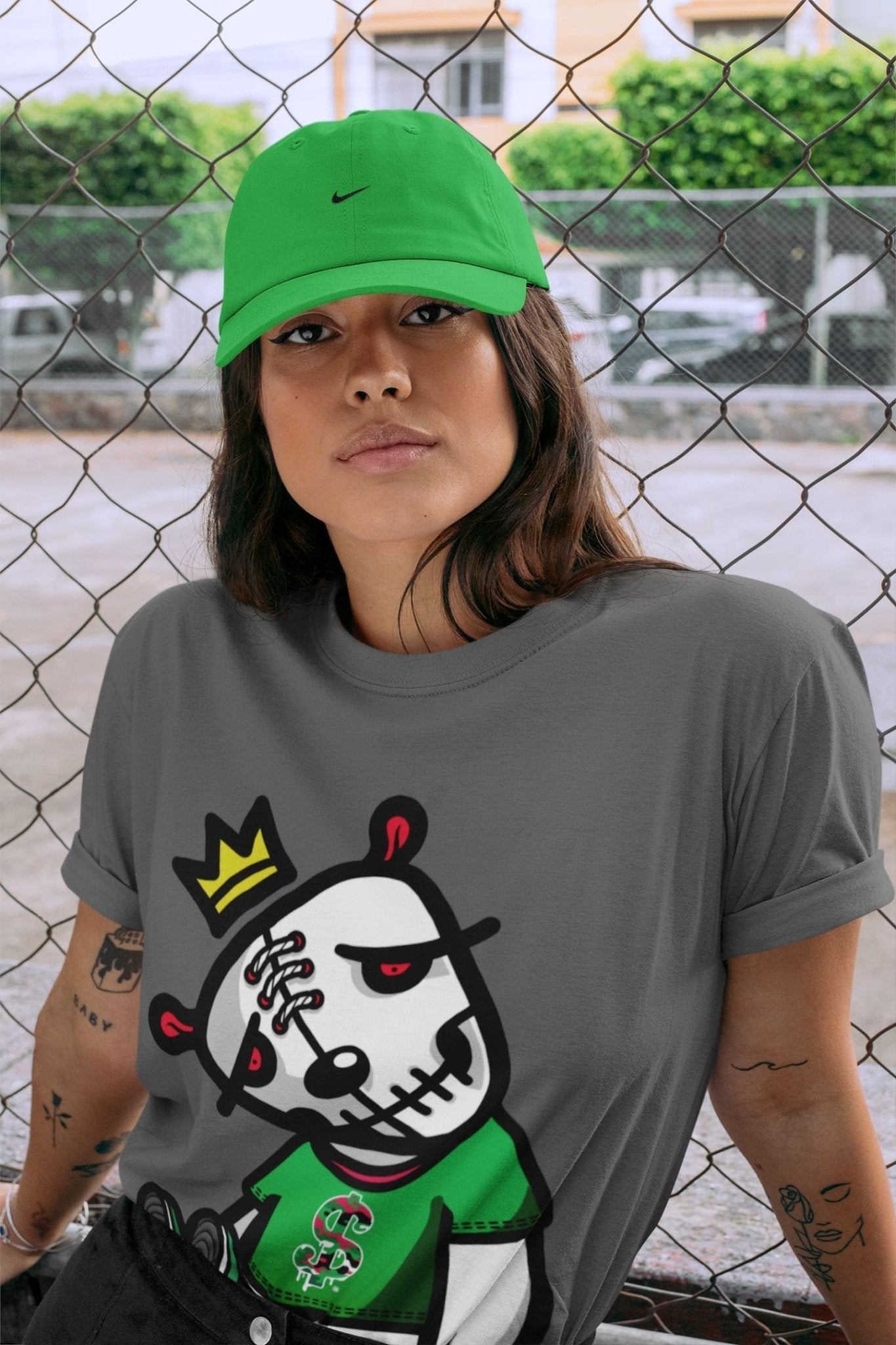 Jordan 1 Lucky Green Sneaker Match Tees Dead Dolls Sneaker Tees Jordan 1 Lucky Green Sneaker Release Tees Unisex Shirts