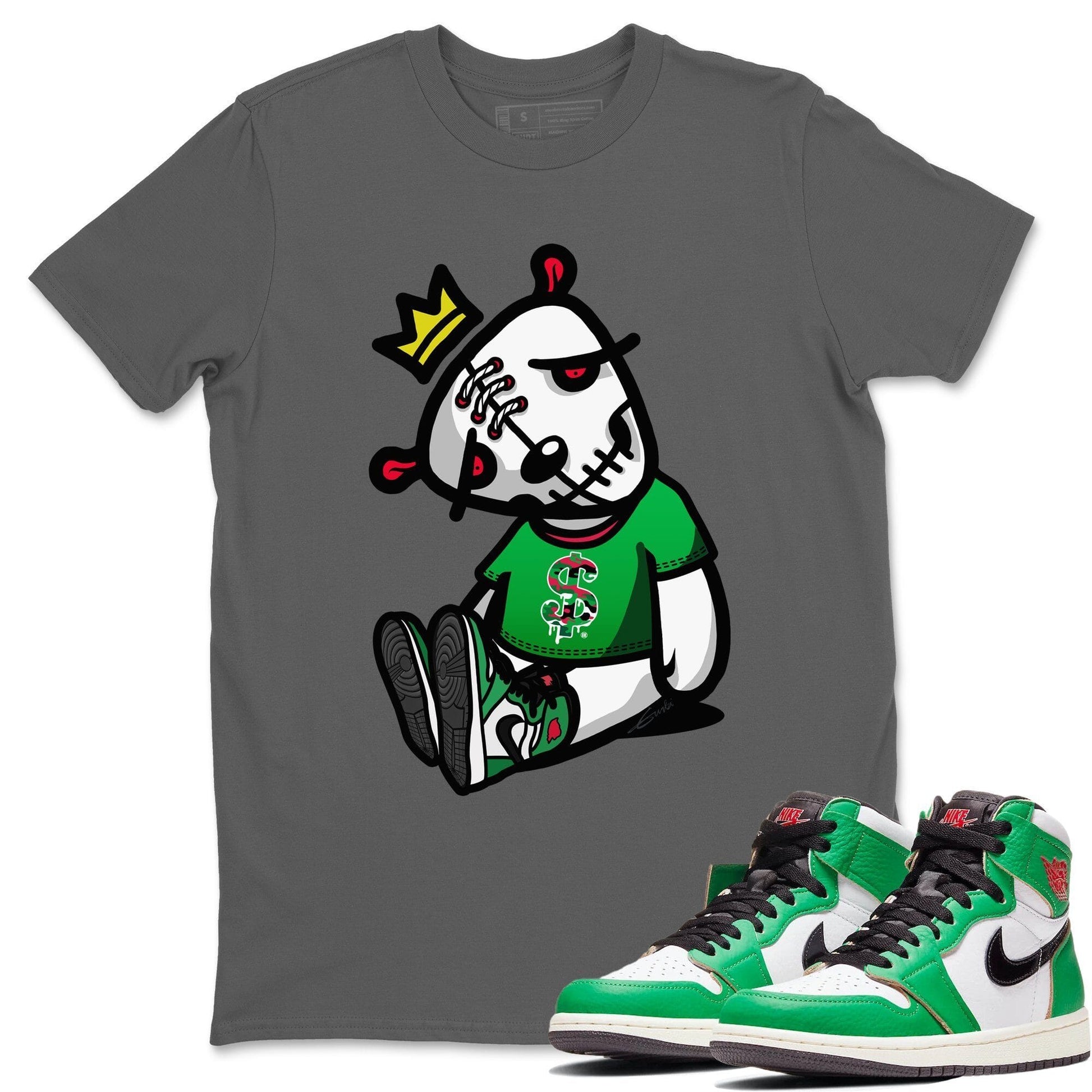 Jordan 1 Lucky Green Sneaker Match Tees Dead Dolls Sneaker Tees Jordan 1 Lucky Green Sneaker Release Tees Unisex Shirts