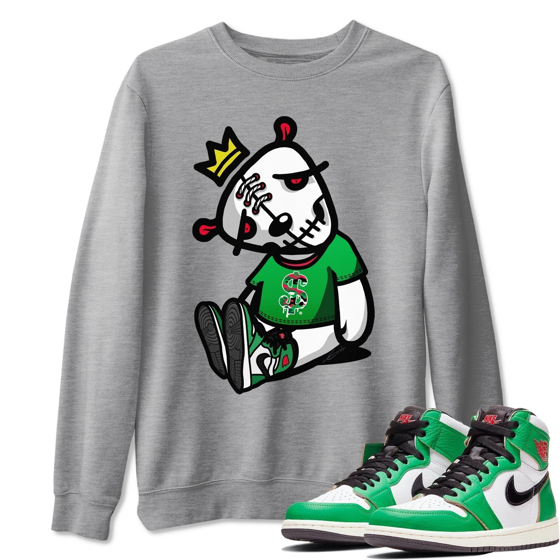 Jordan 1 Lucky Green Sneaker Match Tees Dead Dolls Sneaker Tees Jordan 1 Lucky Green Sneaker Release Tees Unisex Shirts