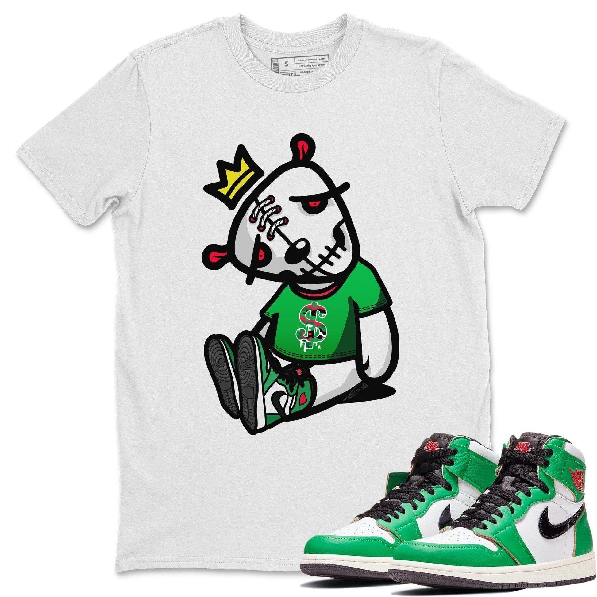 Jordan 1 Lucky Green Sneaker Match Tees Dead Dolls Sneaker Tees Jordan 1 Lucky Green Sneaker Release Tees Unisex Shirts