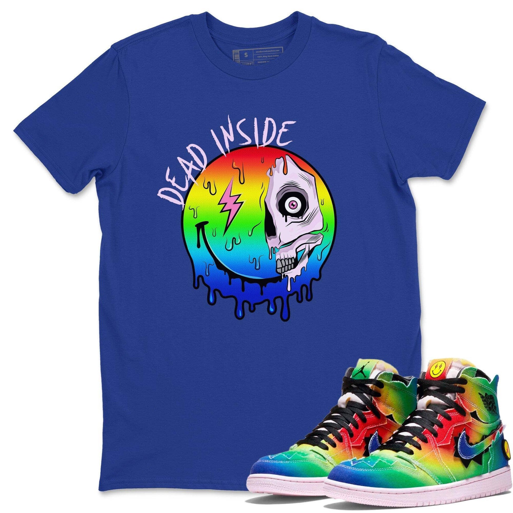 Jordan 1 J Balvin Sneaker Match Tees Dead Inside Sneaker Tees Jordan 1 J Balvin Sneaker Release Tees Unisex Shirts