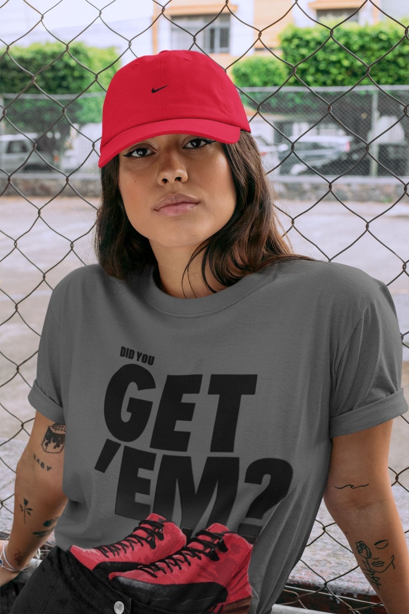 Jordan 12 Reverse Flu Game Sneaker Match Tees Did You Get Em SNRT Sneaker Tees Jordan 12 Reverse Flu Game SNRT Sneaker Release Tees Unisex Shirts