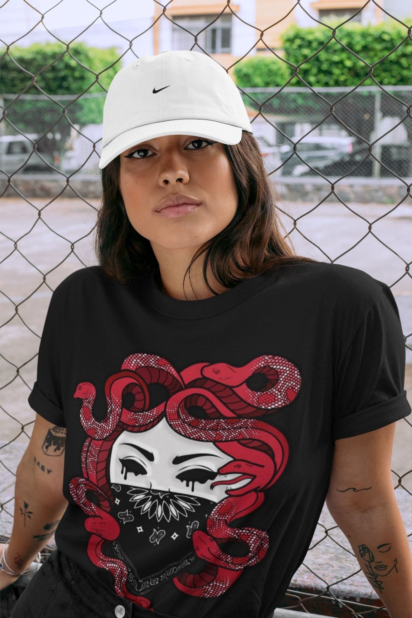 Jordan 12 Reverse Flu Game Sneaker Match Tees Medusa Sneaker Tees Jordan 12 Reverse Flu Game Sneaker Release Tees Unisex Shirts