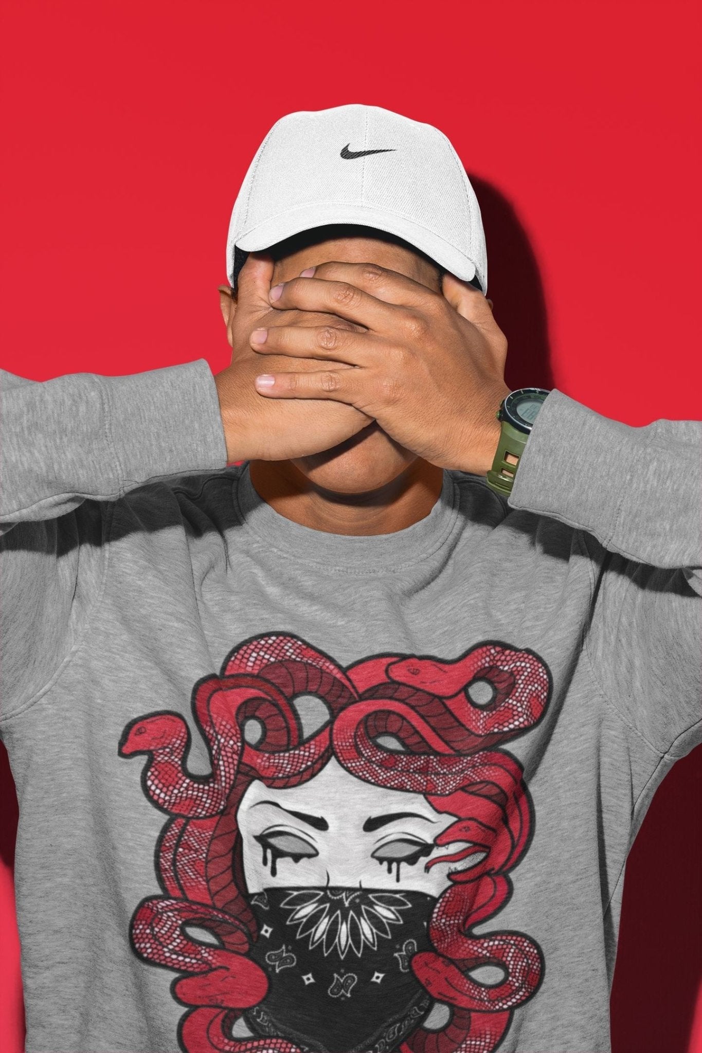Jordan 12 Reverse Flu Game Sneaker Match Tees Medusa Sneaker Tees Jordan 12 Reverse Flu Game Sneaker Release Tees Unisex Shirts