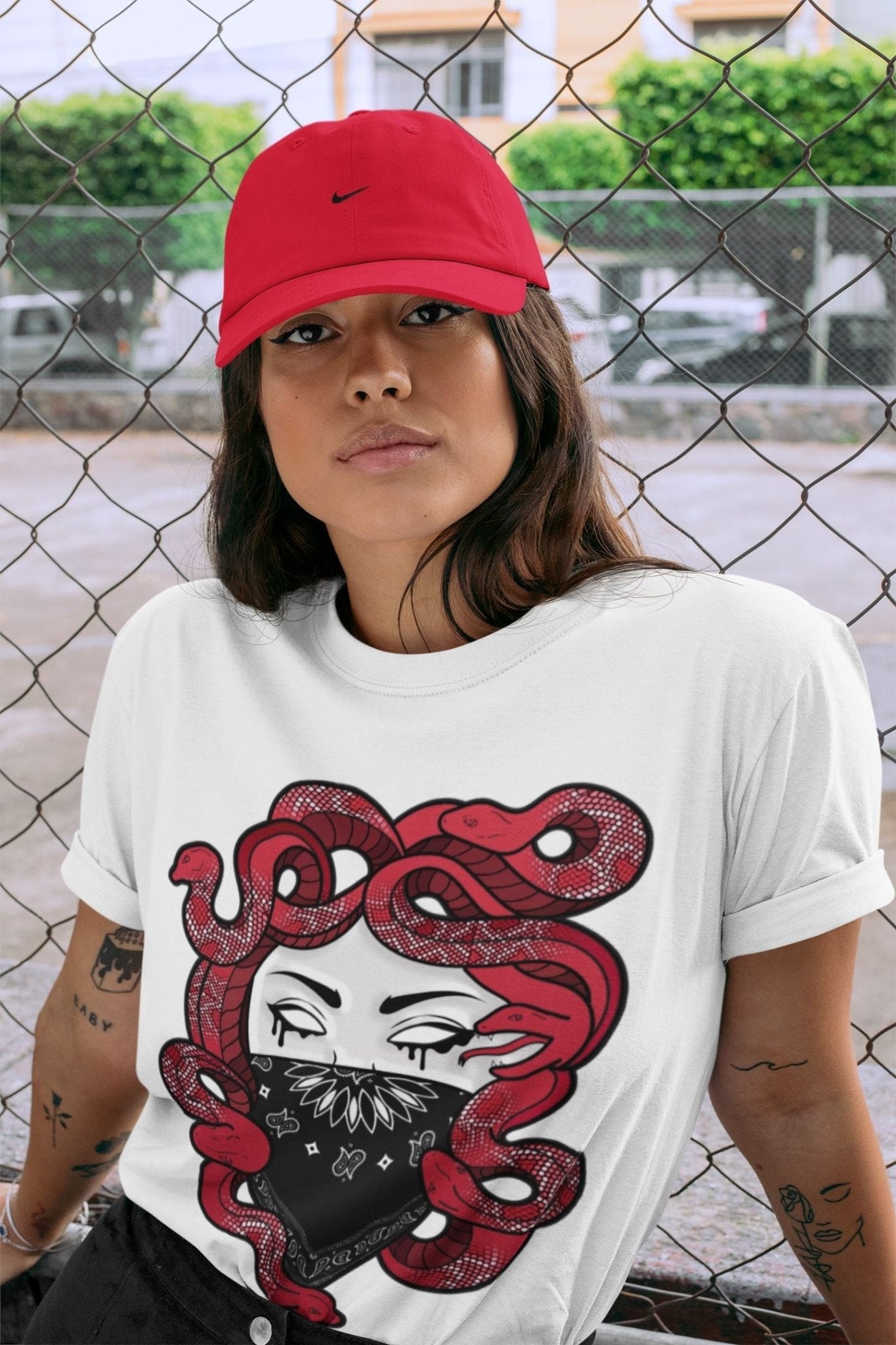 Jordan 12 Reverse Flu Game Sneaker Match Tees Medusa Sneaker Tees Jordan 12 Reverse Flu Game Sneaker Release Tees Unisex Shirts