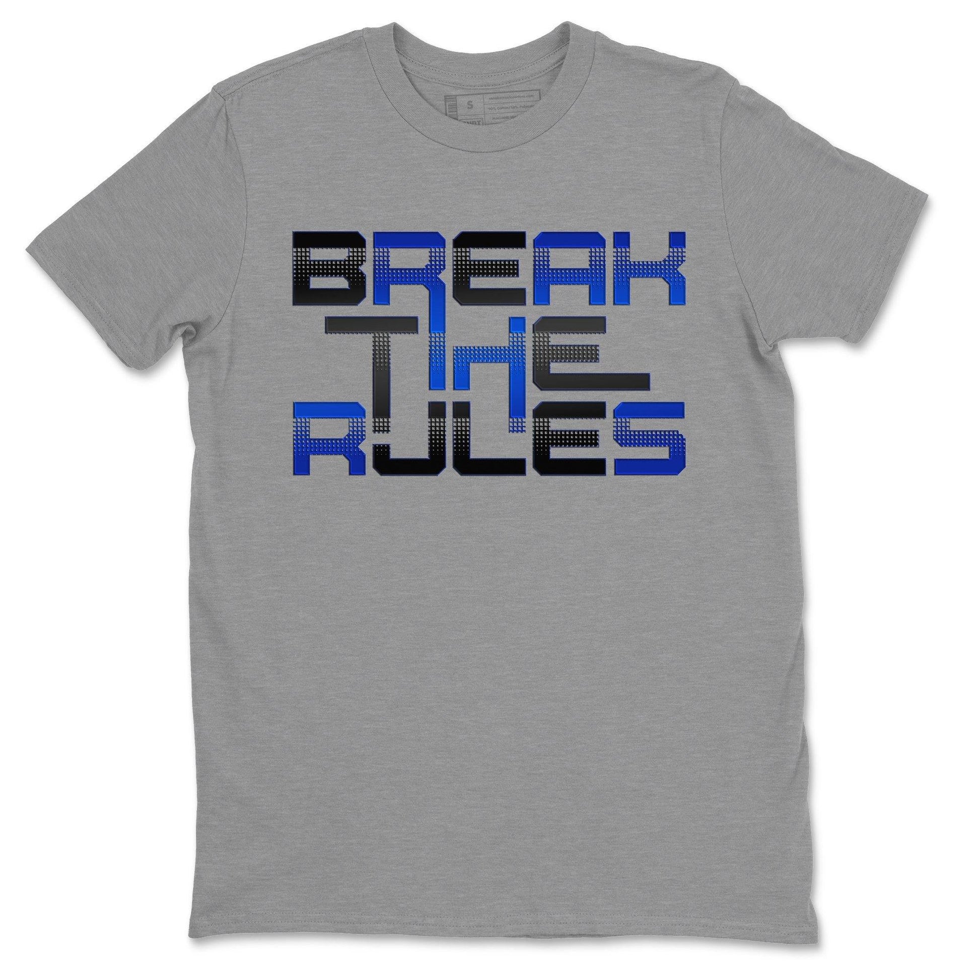Jordan 13 Hyper Royal Sneaker Match Tees Break The Rules Sneaker Tees Jordan 13 Hyper Royal Sneaker Release Tees Unisex Shirts