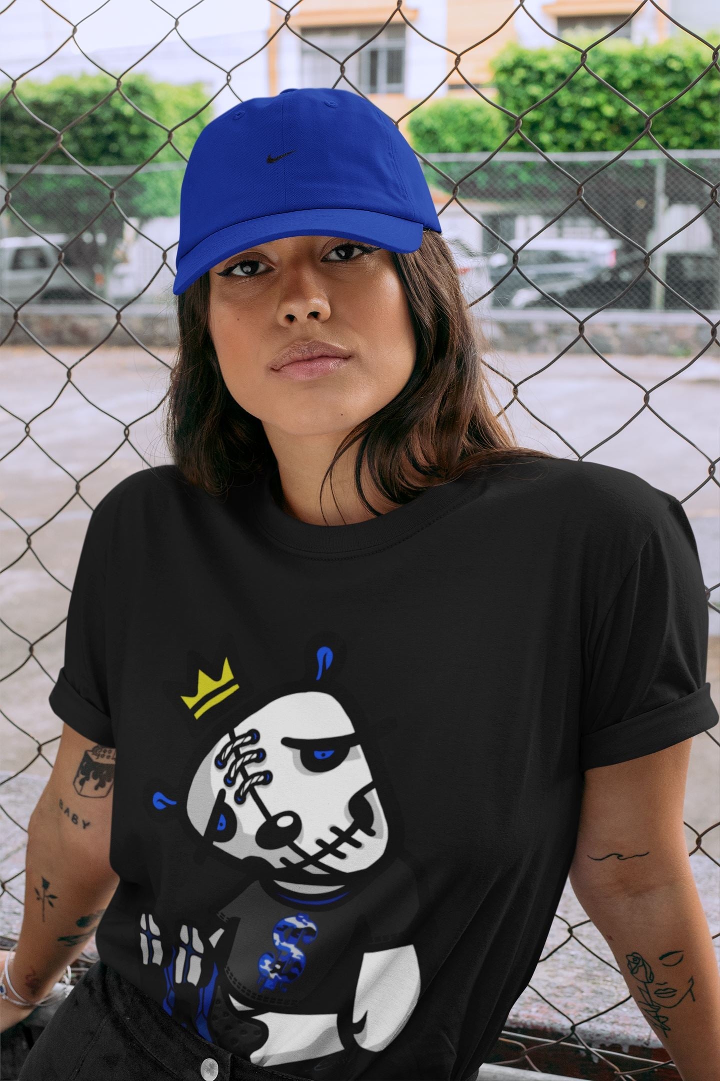Jordan 13 Hyper Royal Sneaker Match Tees Dead Dolls Sneaker Tees Jordan 13 Hyper Royal Sneaker Release Tees Unisex Shirts