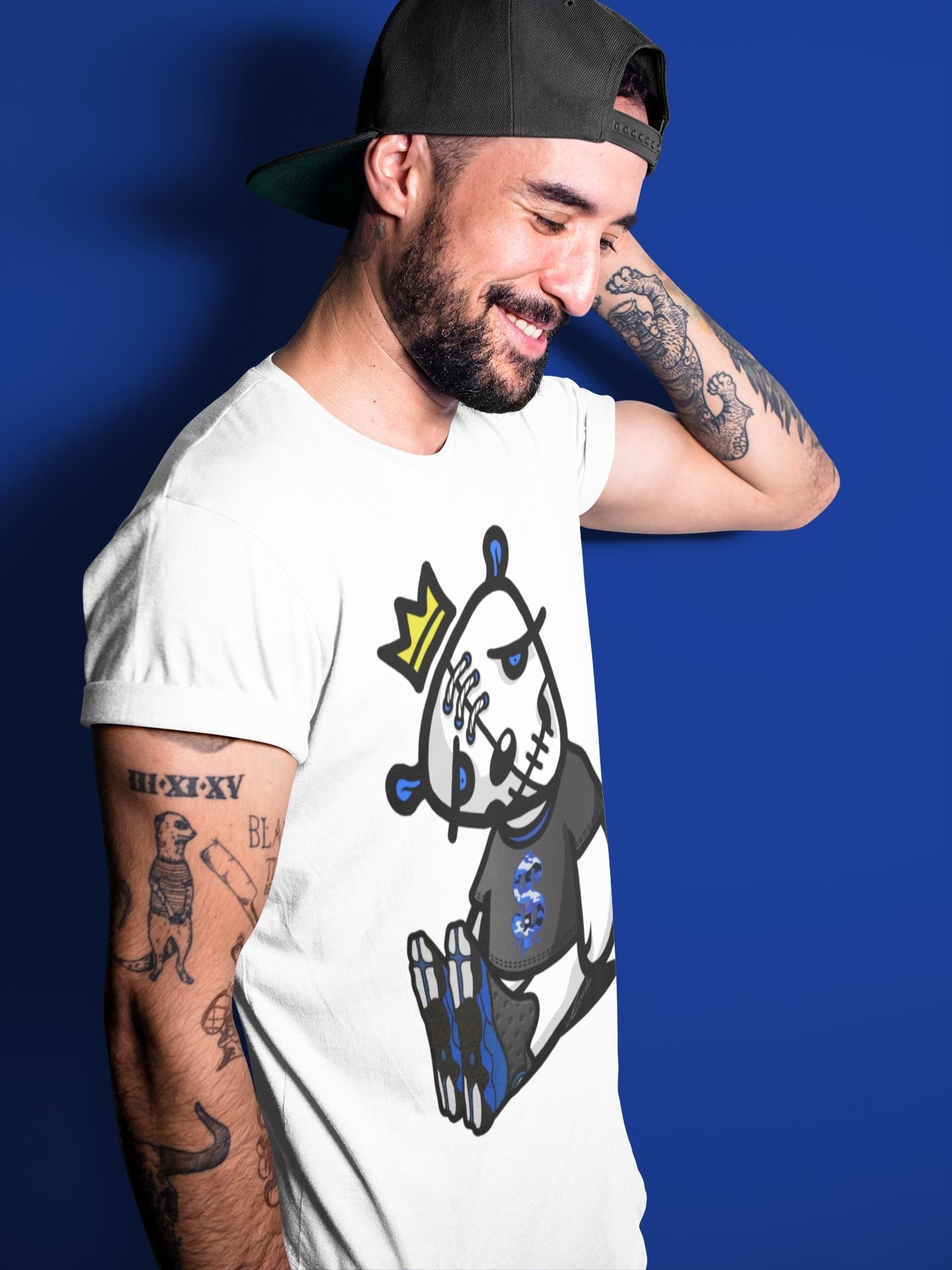 Jordan 13 Hyper Royal Sneaker Match Tees Dead Dolls Sneaker Tees Jordan 13 Hyper Royal Sneaker Release Tees Unisex Shirts