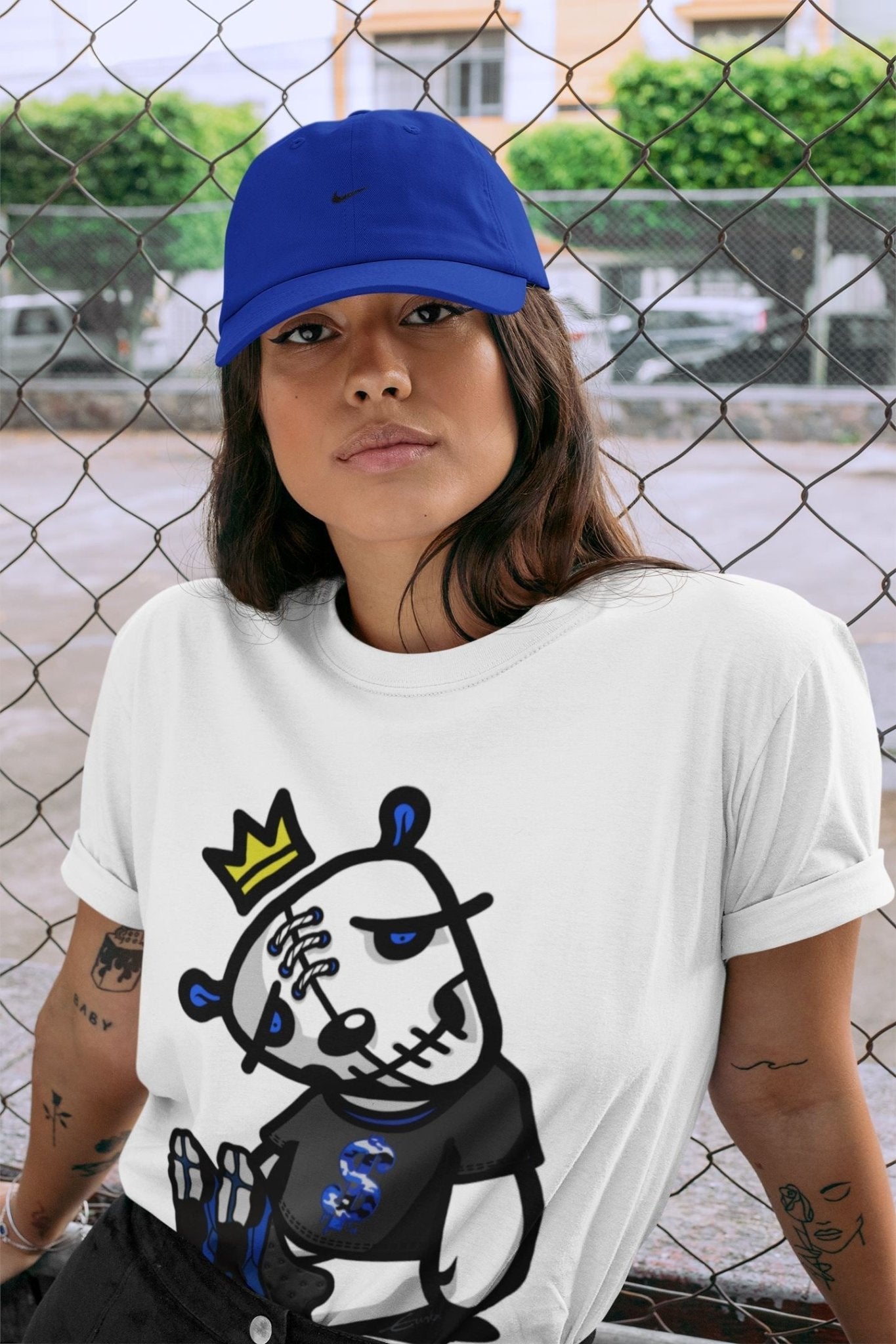 Jordan 13 Hyper Royal Sneaker Match Tees Dead Dolls Sneaker Tees Jordan 13 Hyper Royal Sneaker Release Tees Unisex Shirts