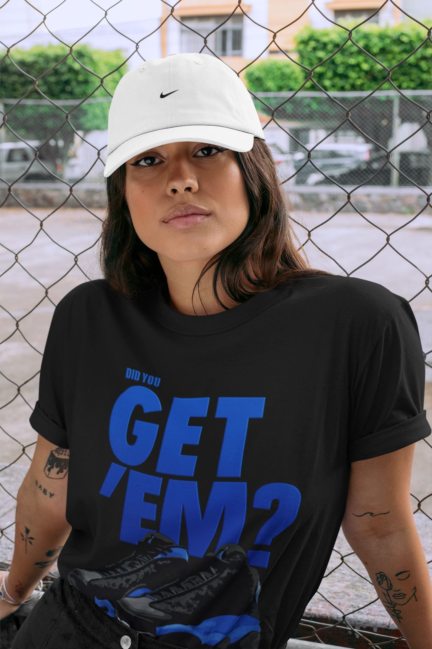 Jordan 13 Hyper Royal Sneaker Match Tees Did You Get Em SNRT Sneaker Tees Jordan 13 Hyper Royal SNRT Sneaker Release Tees Unisex Shirts