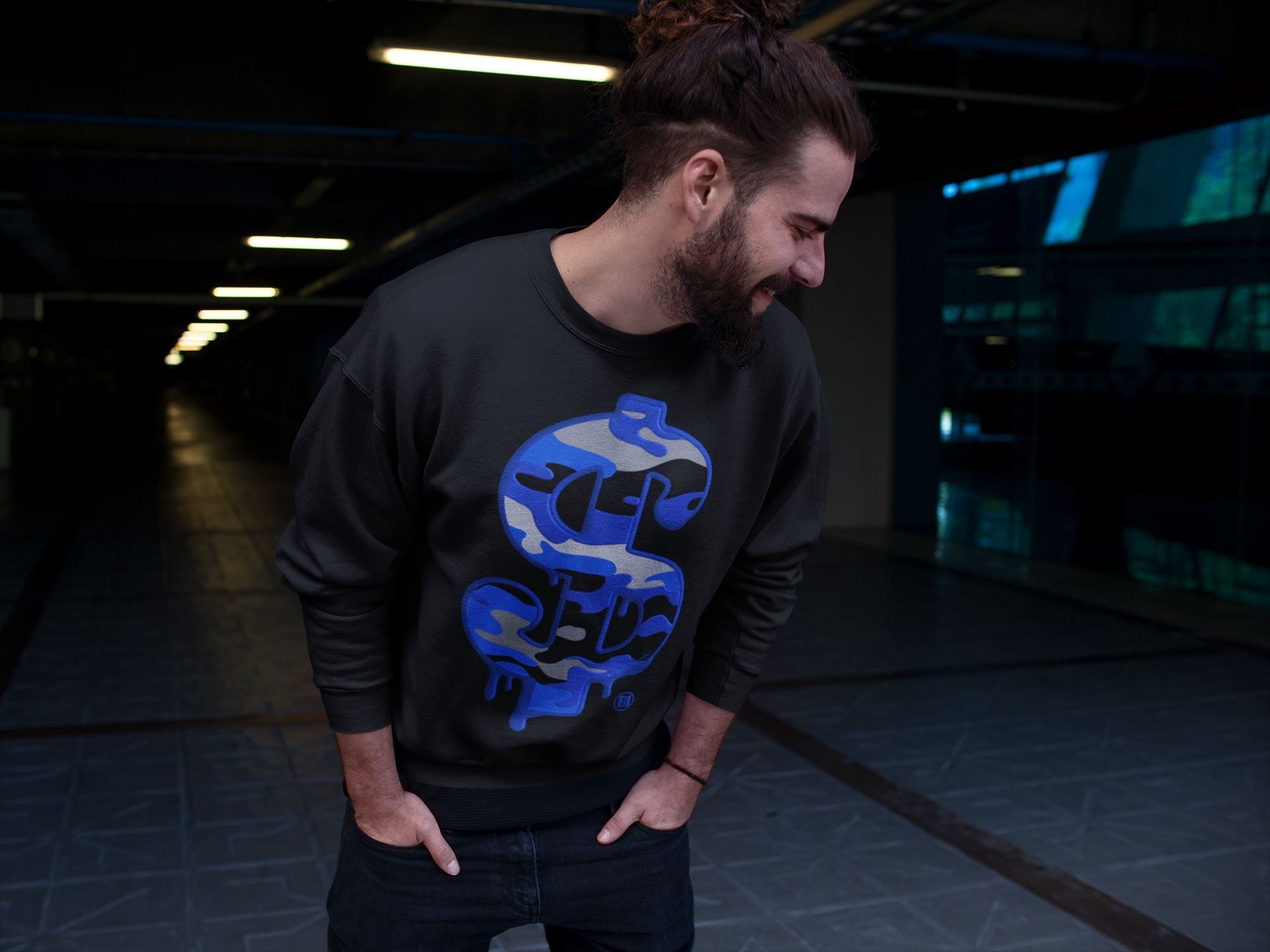 Jordan 13 Hyper Royal Sneaker Match Tees Dollar Camo Sneaker Tees Jordan 13 Hyper Royal Sneaker Release Tees Unisex Shirts