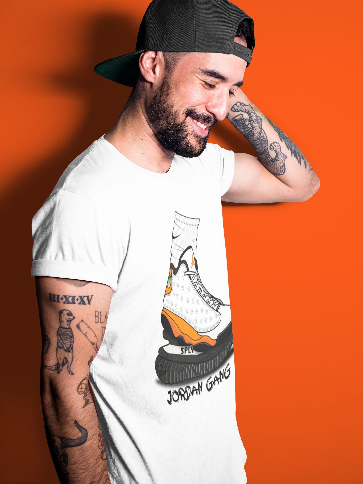 Jordan 13 Starfish Sneaker Match Tees Jordan Gang Sneaker Tees Jordan 13 Starfish Sneaker Release Tees Unisex Shirts