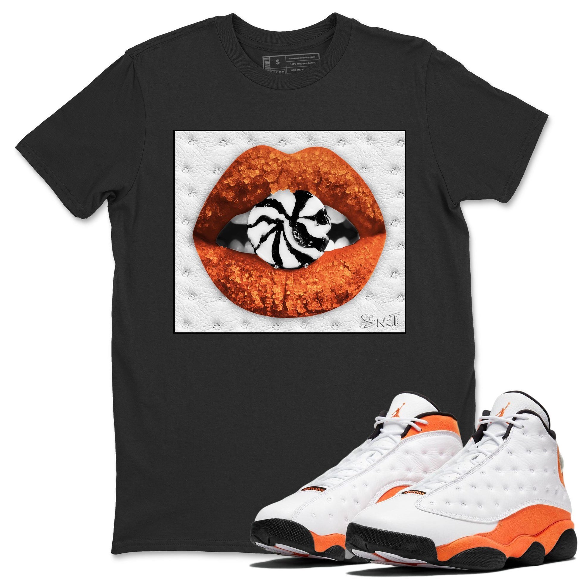 Jordan 13 Starfish Sneaker Match Tees Lips Candy Sneaker Tees Jordan 13 Starfish Sneaker Release Tees Unisex Shirts