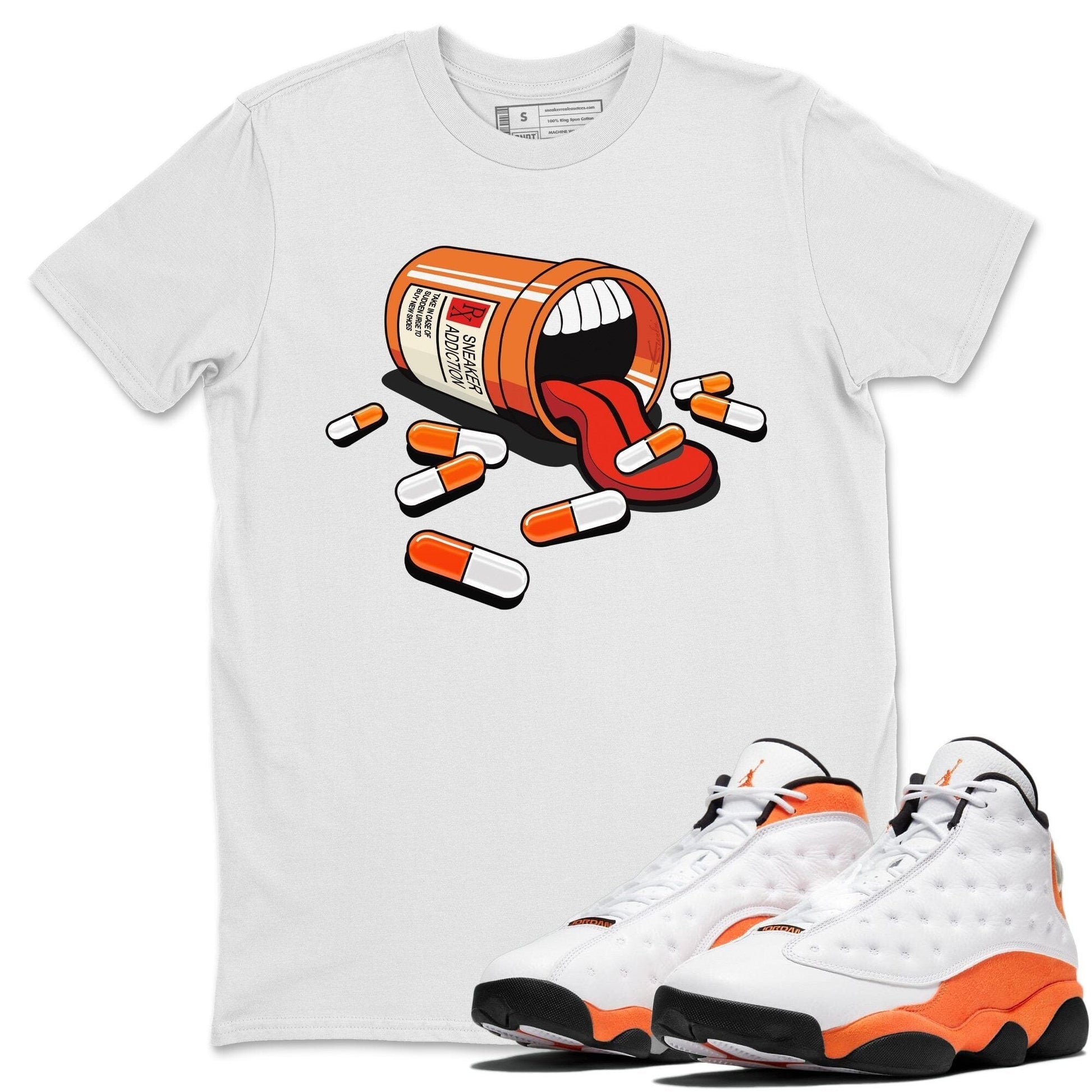 Jordan 13 Starfish Sneaker Match Tees Sneaker Addiction Sneaker Tees Jordan 13 Starfish Sneaker Release Tees Unisex Shirts