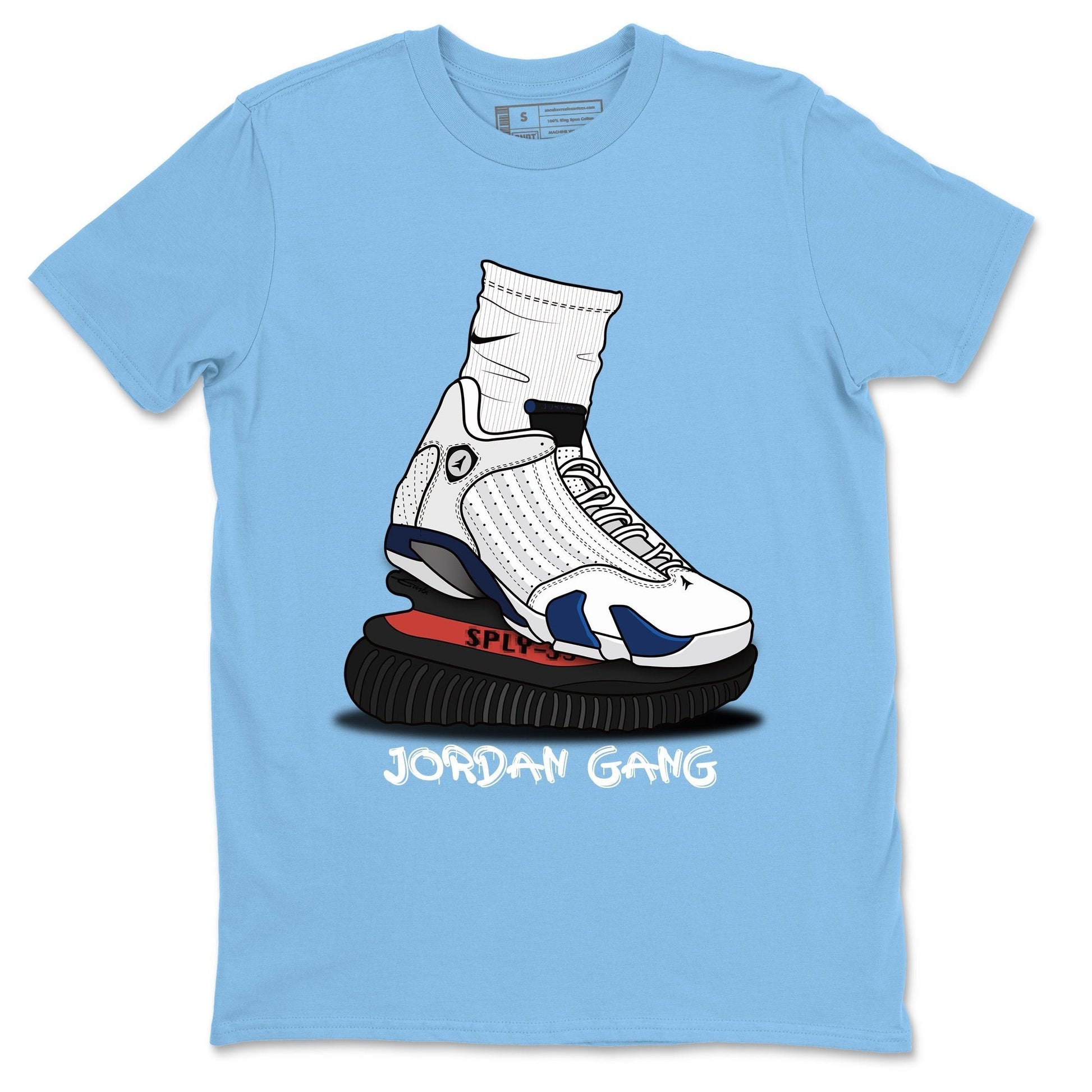 Jordan 14 Hyper Royal Sneaker Match Tees Jordan Gang Sneaker Tees Jordan 14 Hyper Royal Sneaker Release Tees Unisex Shirts