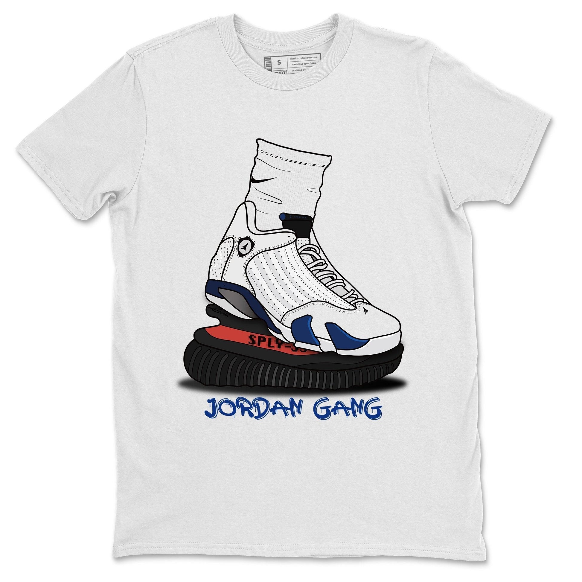 Jordan 14 Hyper Royal Sneaker Match Tees Jordan Gang Sneaker Tees Jordan 14 Hyper Royal Sneaker Release Tees Unisex Shirts