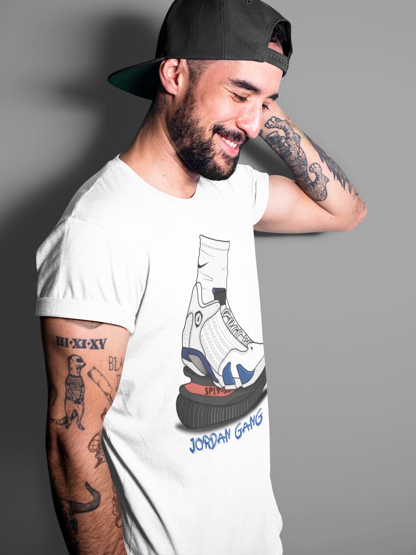 Jordan 14 Hyper Royal Sneaker Match Tees Jordan Gang Sneaker Tees Jordan 14 Hyper Royal Sneaker Release Tees Unisex Shirts