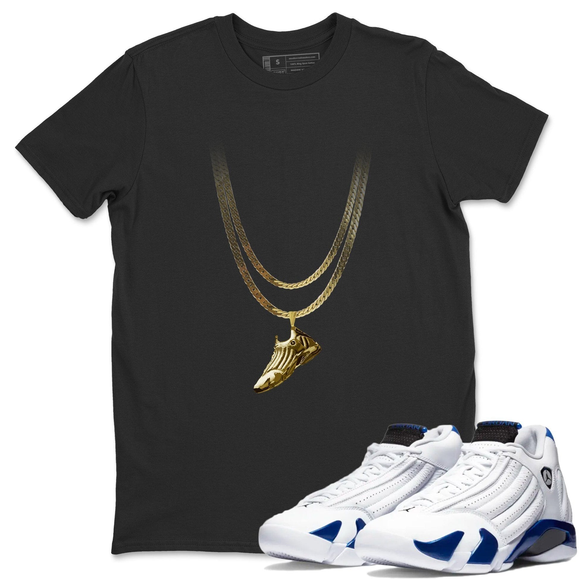 Jordan 14 Hyper Royal Sneaker Match Tees Shoe Pendant Sneaker Tees Jordan 14 Hyper Royal Sneaker Release Tees Unisex Shirts