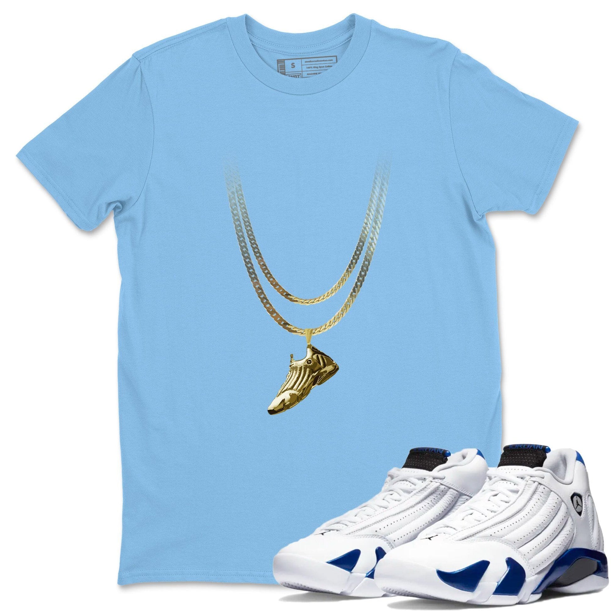 Jordan 14 Hyper Royal Sneaker Match Tees Shoe Pendant Sneaker Tees Jordan 14 Hyper Royal Sneaker Release Tees Unisex Shirts