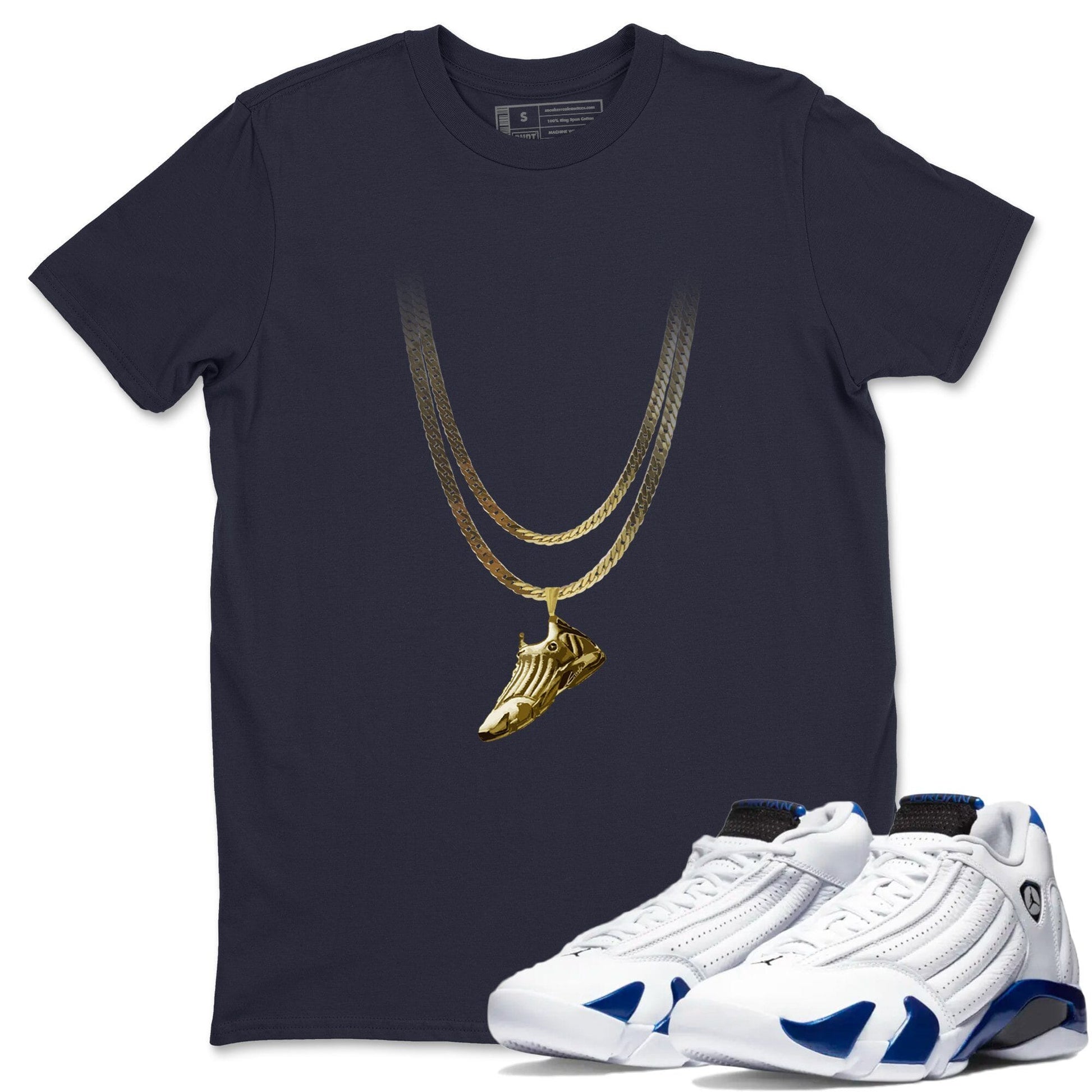 Jordan 14 Hyper Royal Sneaker Match Tees Shoe Pendant Sneaker Tees Jordan 14 Hyper Royal Sneaker Release Tees Unisex Shirts