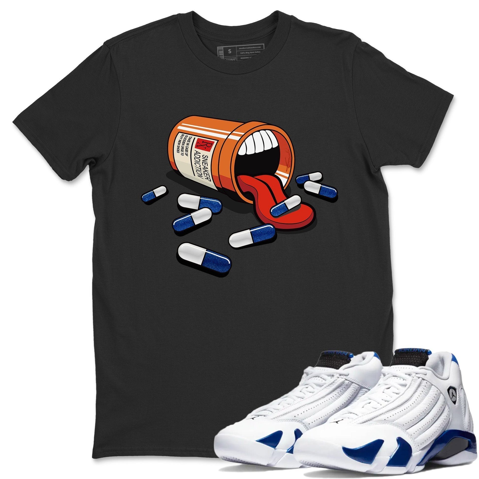 Jordan 14 Hyper Royal Sneaker Match Tees Sneaker Addiction Sneaker Tees Jordan 14 Hyper Royal Sneaker Release Tees Unisex Shirts