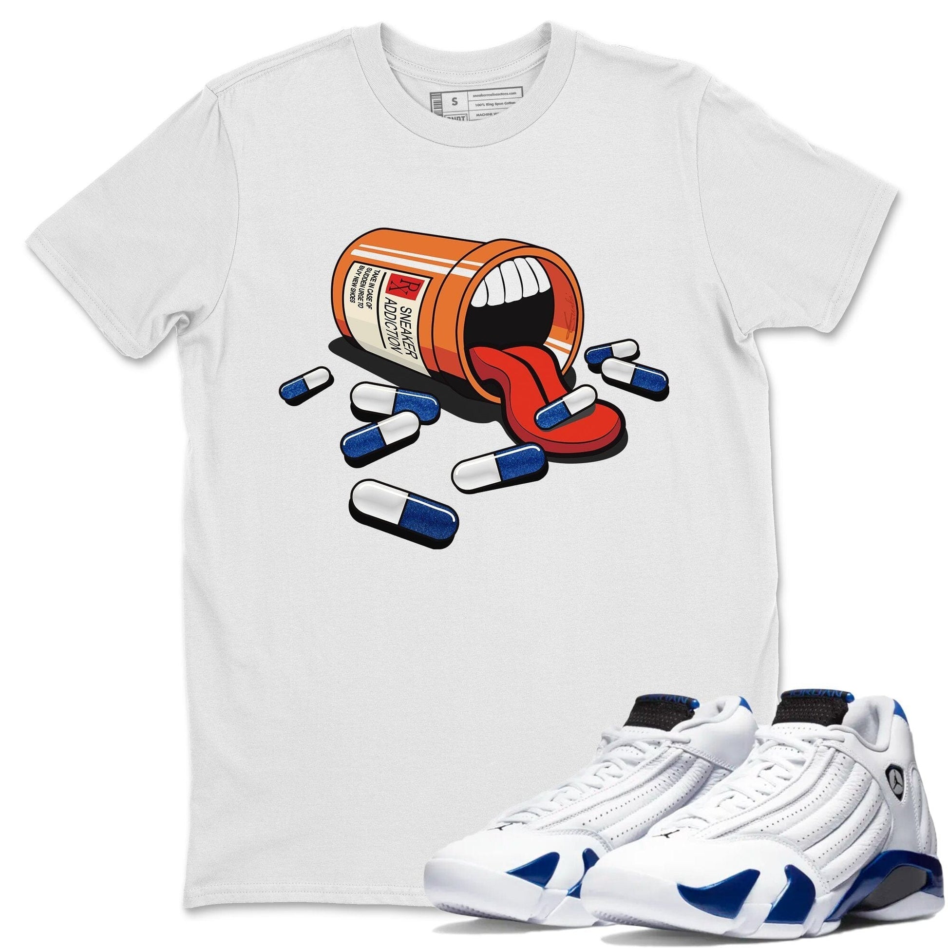Jordan 14 Hyper Royal Sneaker Match Tees Sneaker Addiction Sneaker Tees Jordan 14 Hyper Royal Sneaker Release Tees Unisex Shirts
