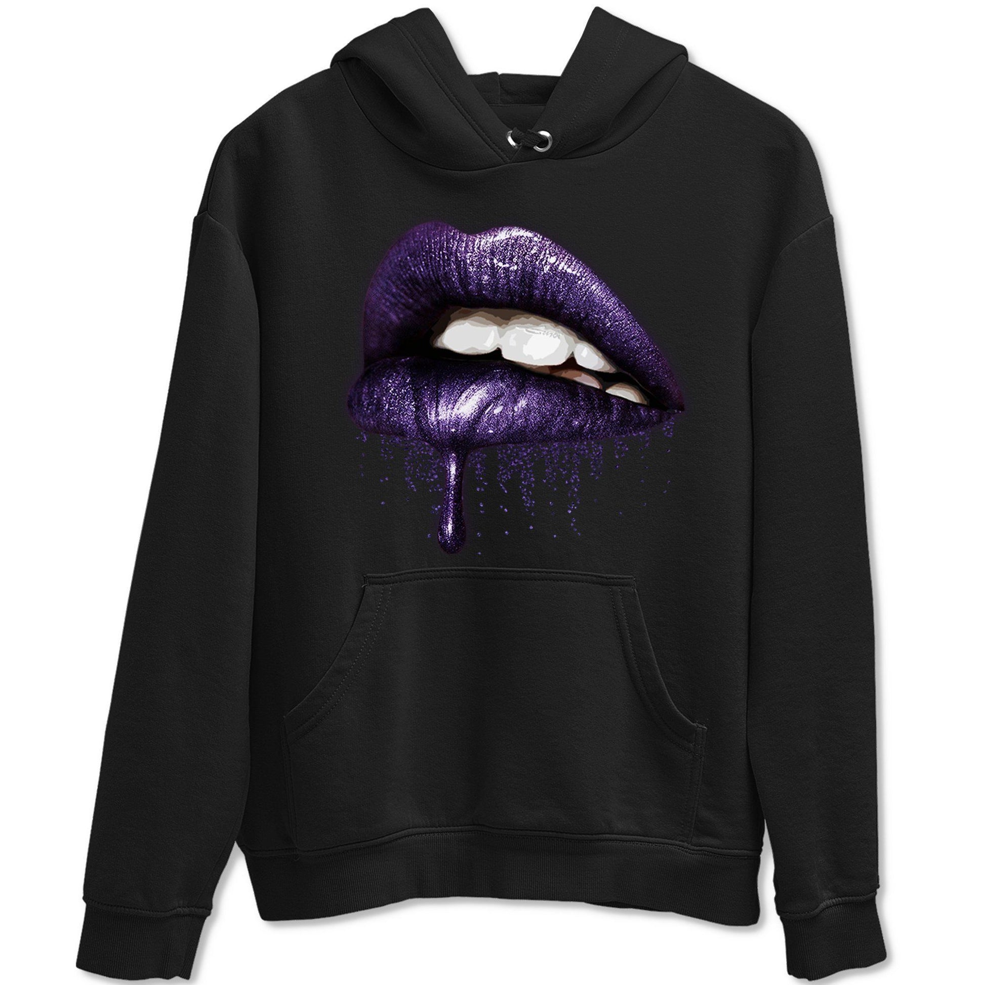 Jordan 3 Court Purple Sneaker Match Tees Dripping Lips Sneaker Tees Jordan 3 Court Purple Sneaker Release Tees Unisex Shirts