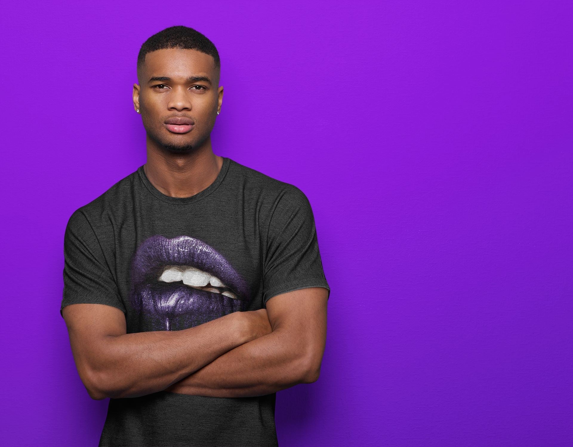Jordan 3 Court Purple Sneaker Match Tees Dripping Lips Sneaker Tees Jordan 3 Court Purple Sneaker Release Tees Unisex Shirts