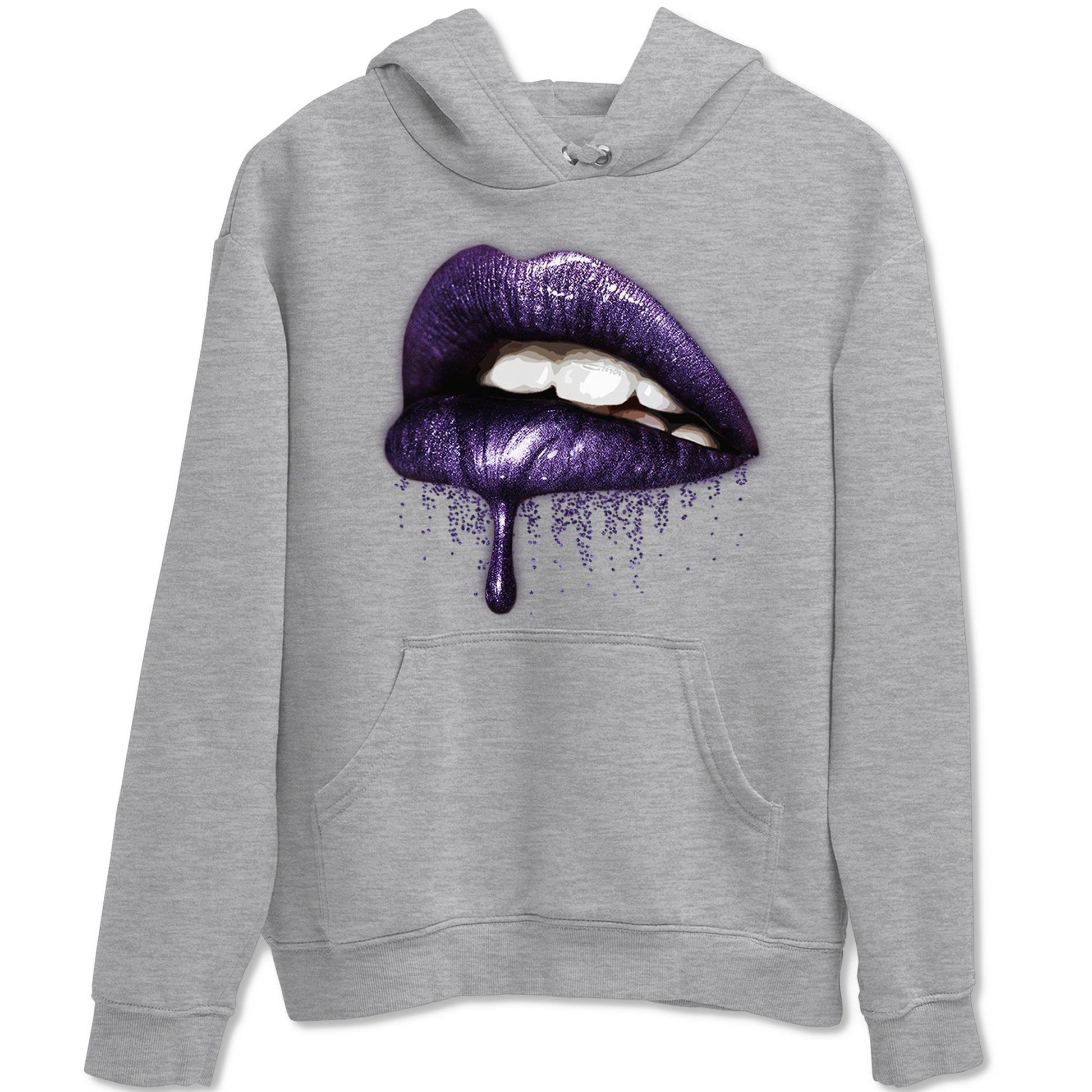Jordan 3 Court Purple Sneaker Match Tees Dripping Lips Sneaker Tees Jordan 3 Court Purple Sneaker Release Tees Unisex Shirts