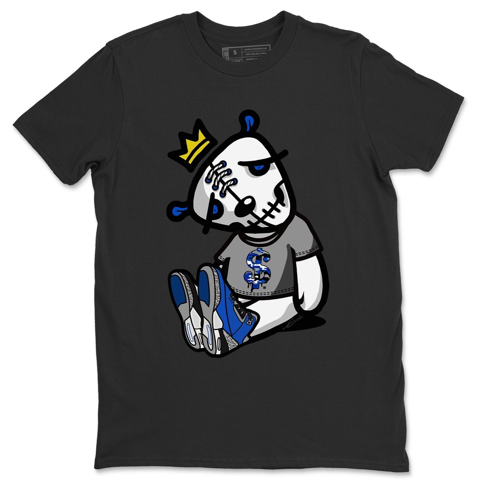 Jordan 3 Varsity Royal Sneaker Match Tees Dead Dolls Sneaker Tees Jordan 3 Varsity Royal Sneaker Release Tees Unisex Shirts