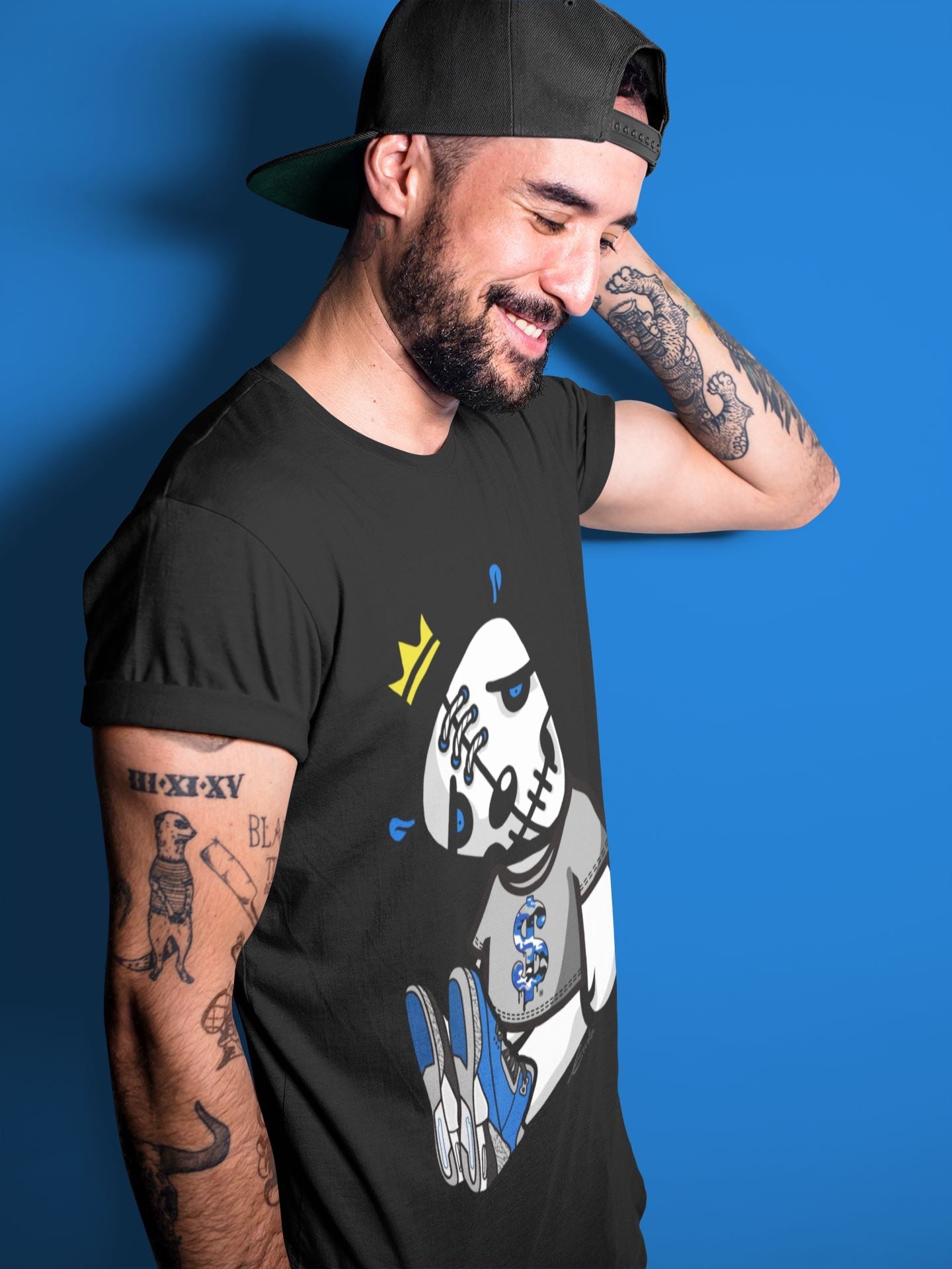 Jordan 3 Varsity Royal Sneaker Match Tees Dead Dolls Sneaker Tees Jordan 3 Varsity Royal Sneaker Release Tees Unisex Shirts