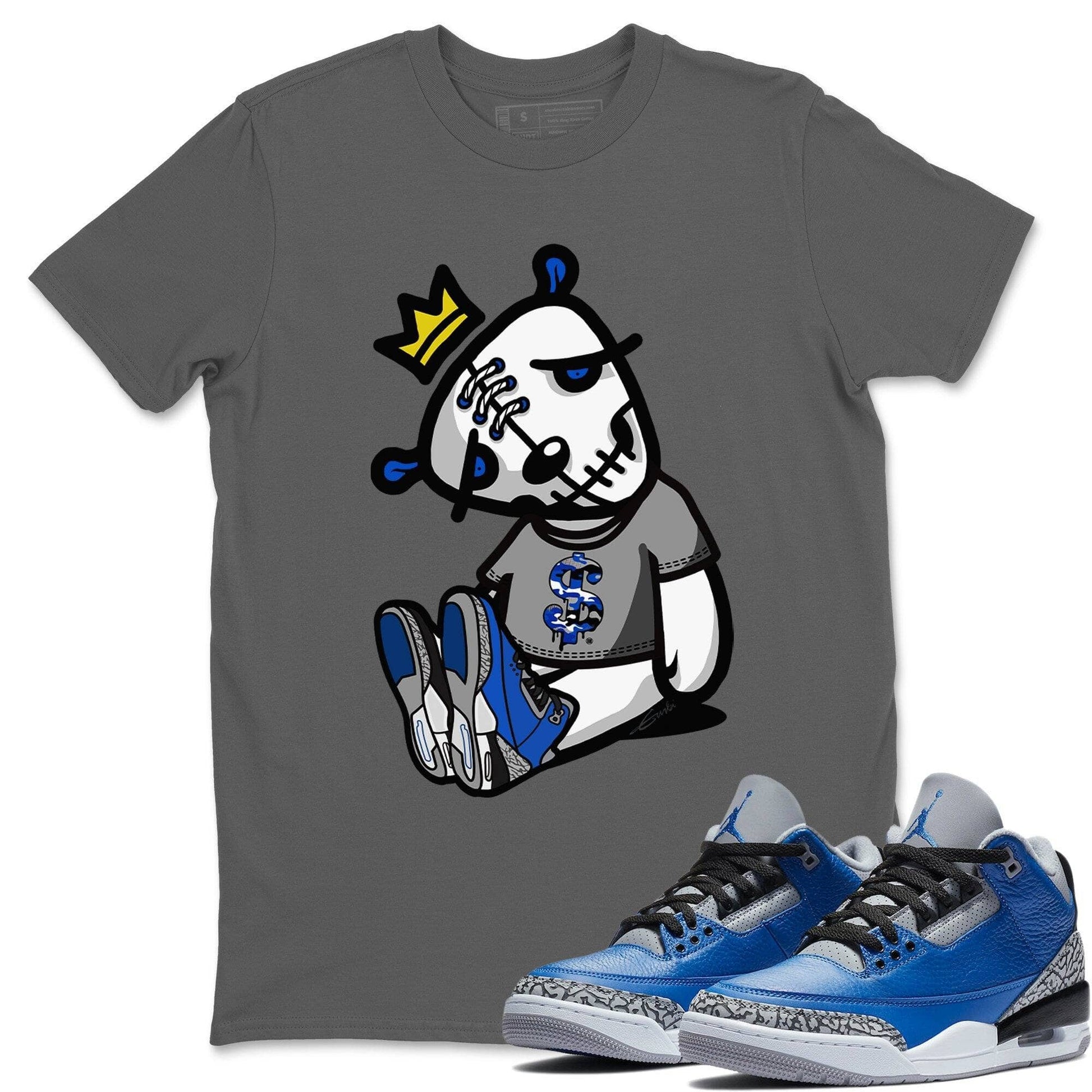Jordan 3 Varsity Royal Sneaker Match Tees Dead Dolls Sneaker Tees Jordan 3 Varsity Royal Sneaker Release Tees Unisex Shirts