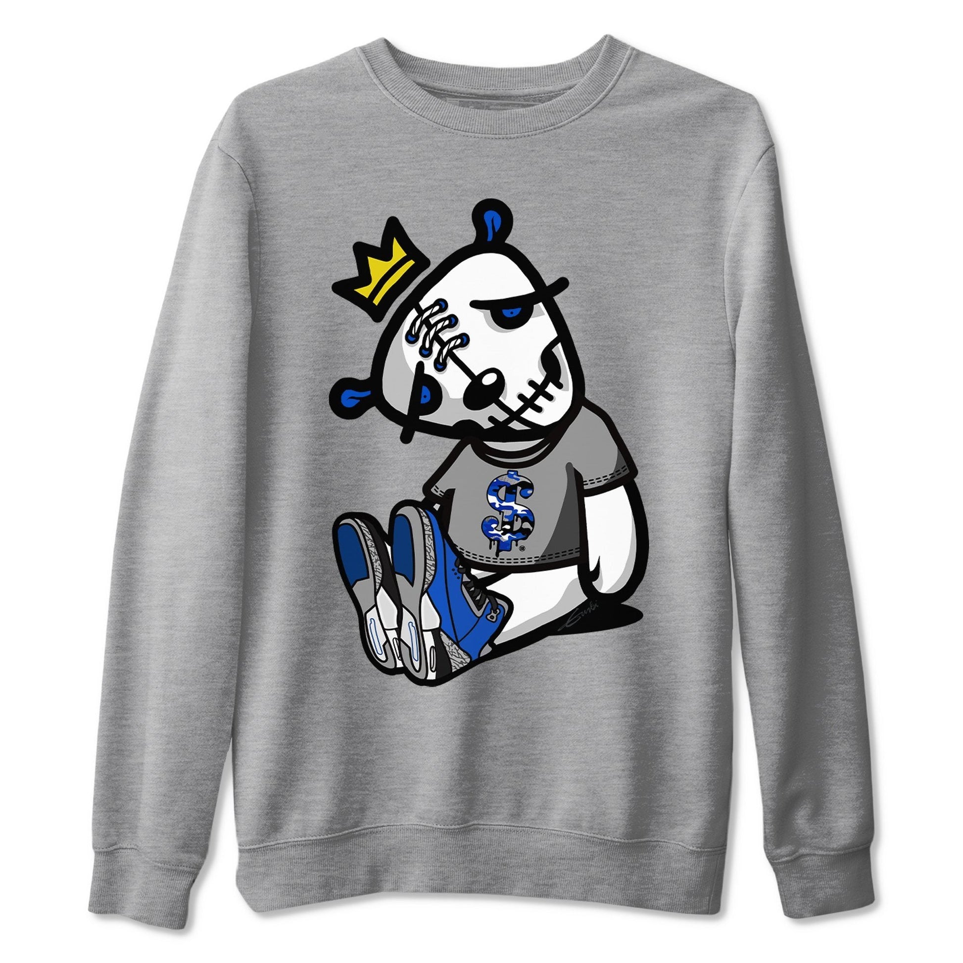 Jordan 3 Varsity Royal Sneaker Match Tees Dead Dolls Sneaker Tees Jordan 3 Varsity Royal Sneaker Release Tees Unisex Shirts