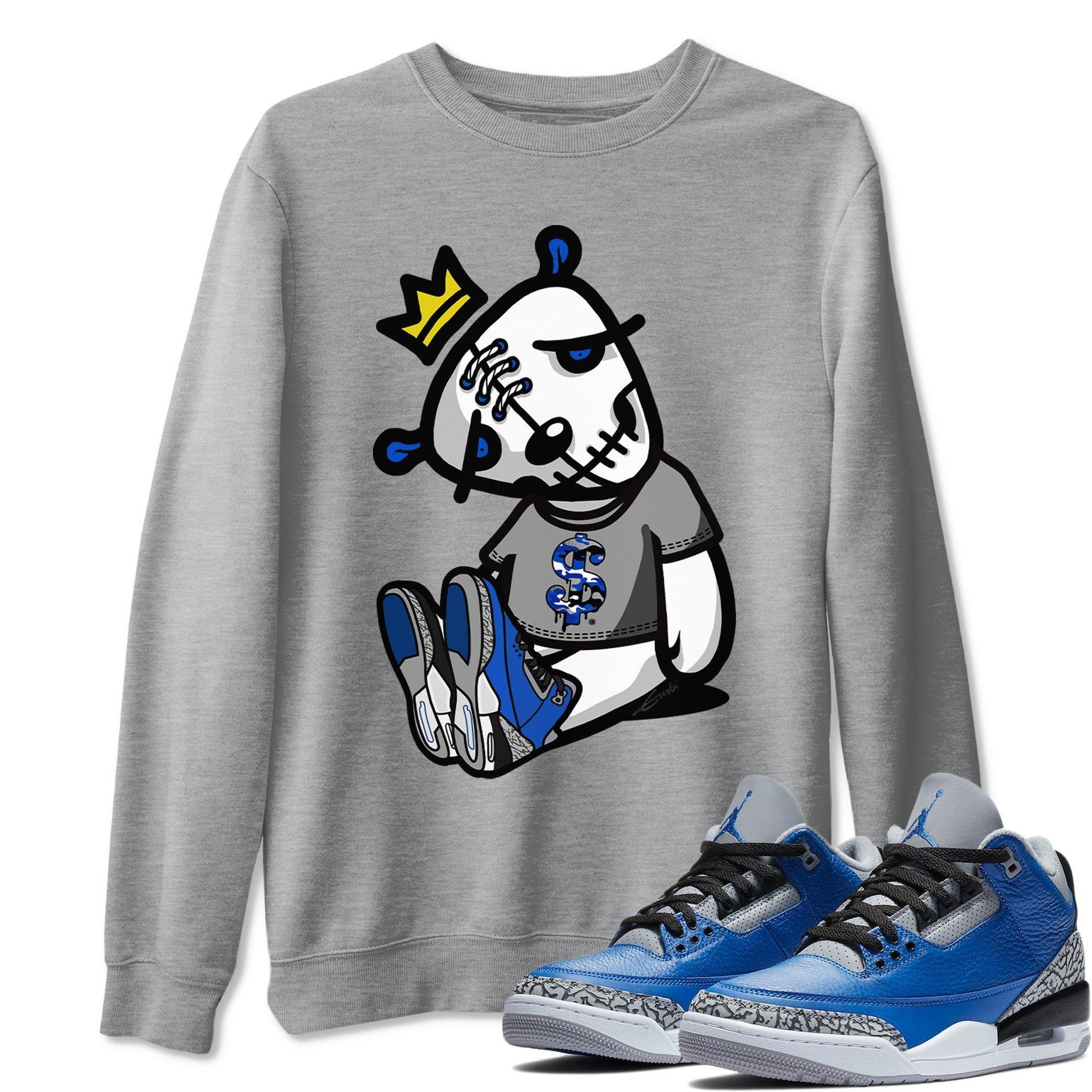 Jordan 3 Varsity Royal Sneaker Match Tees Dead Dolls Sneaker Tees Jordan 3 Varsity Royal Sneaker Release Tees Unisex Shirts