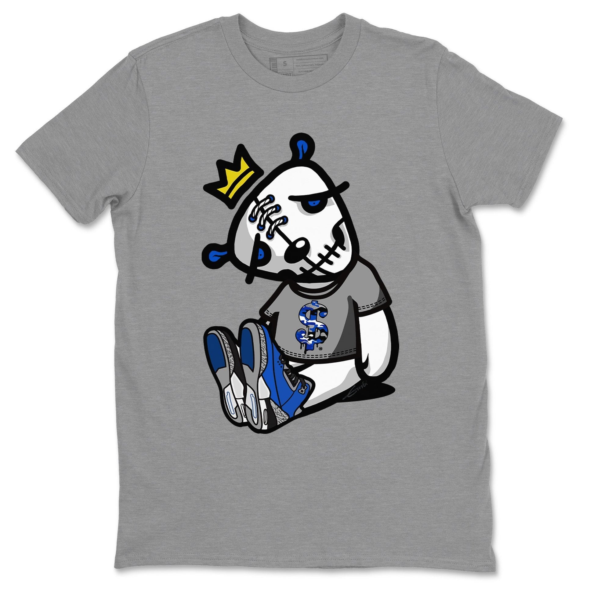 Jordan 3 Varsity Royal Sneaker Match Tees Dead Dolls Sneaker Tees Jordan 3 Varsity Royal Sneaker Release Tees Unisex Shirts