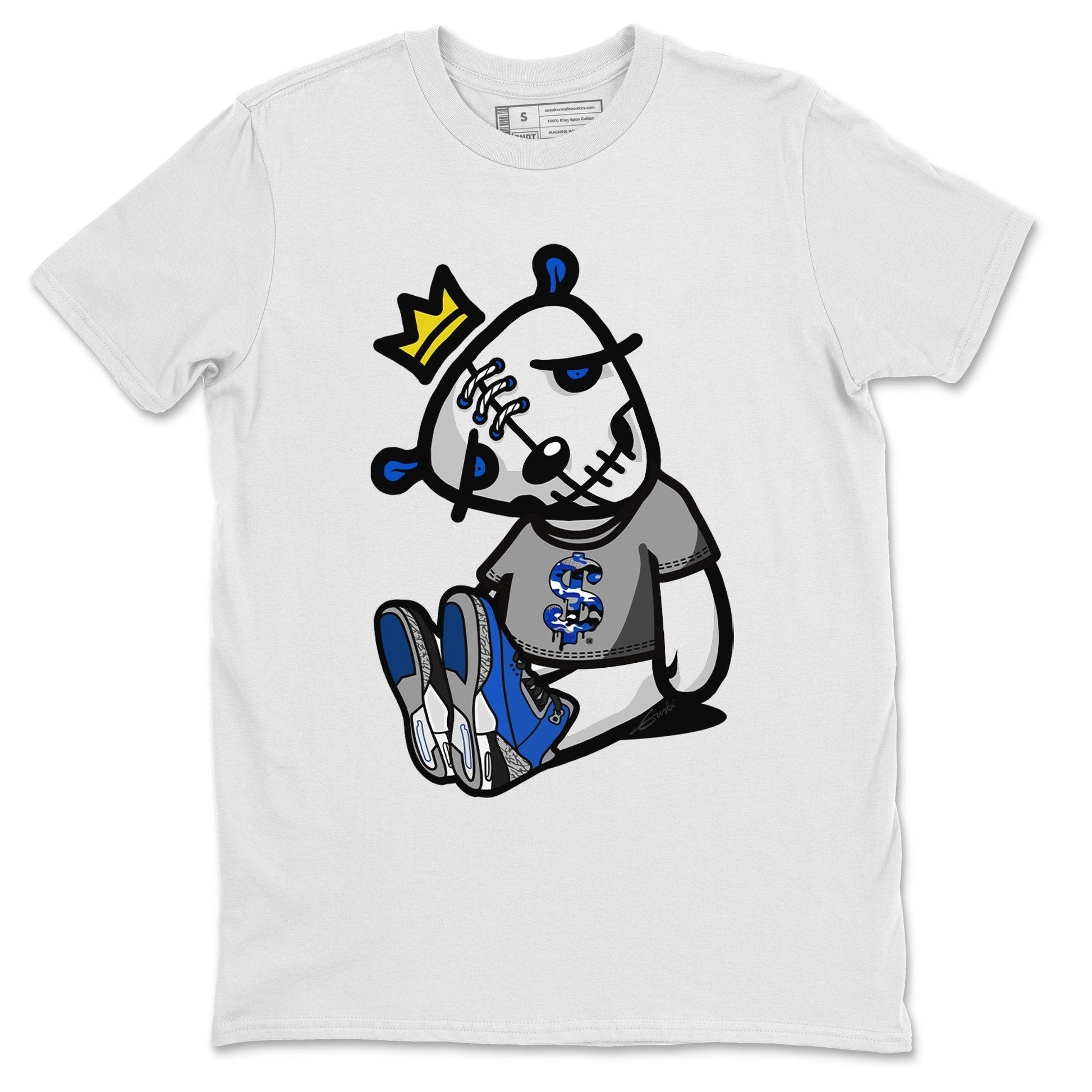 Jordan 3 Varsity Royal Sneaker Match Tees Dead Dolls Sneaker Tees Jordan 3 Varsity Royal Sneaker Release Tees Unisex Shirts