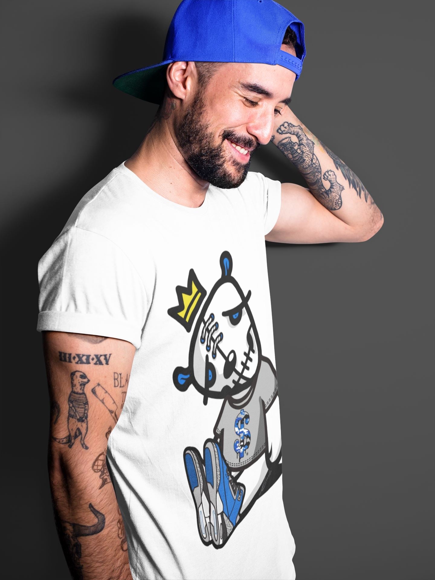 Jordan 3 Varsity Royal Sneaker Match Tees Dead Dolls Sneaker Tees Jordan 3 Varsity Royal Sneaker Release Tees Unisex Shirts