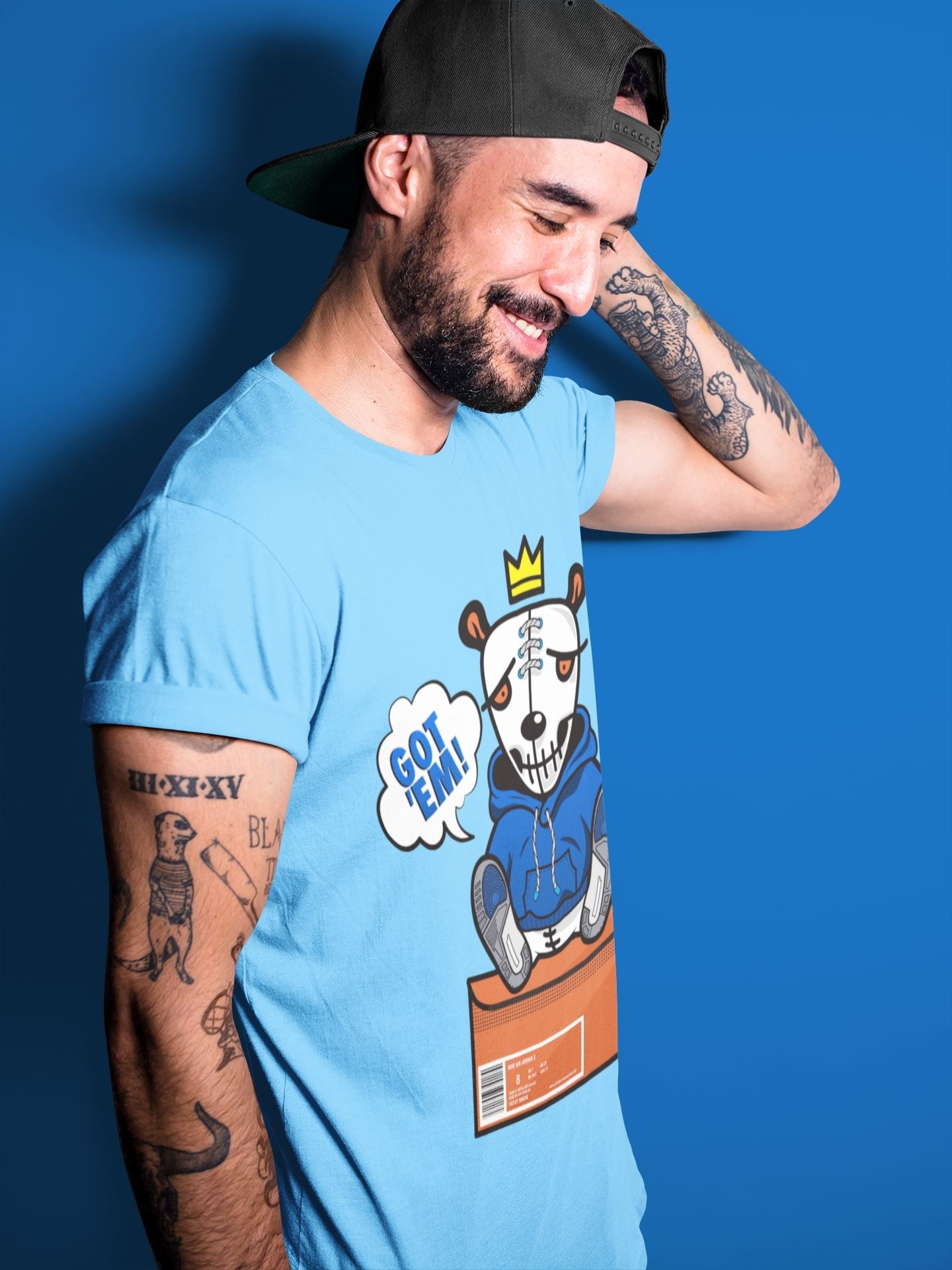 Jordan 3 Varsity Royal Sneaker Match Tees Got Em Sneaker Tees Jordan 3 Varsity Royal Sneaker Release Tees Unisex Shirts