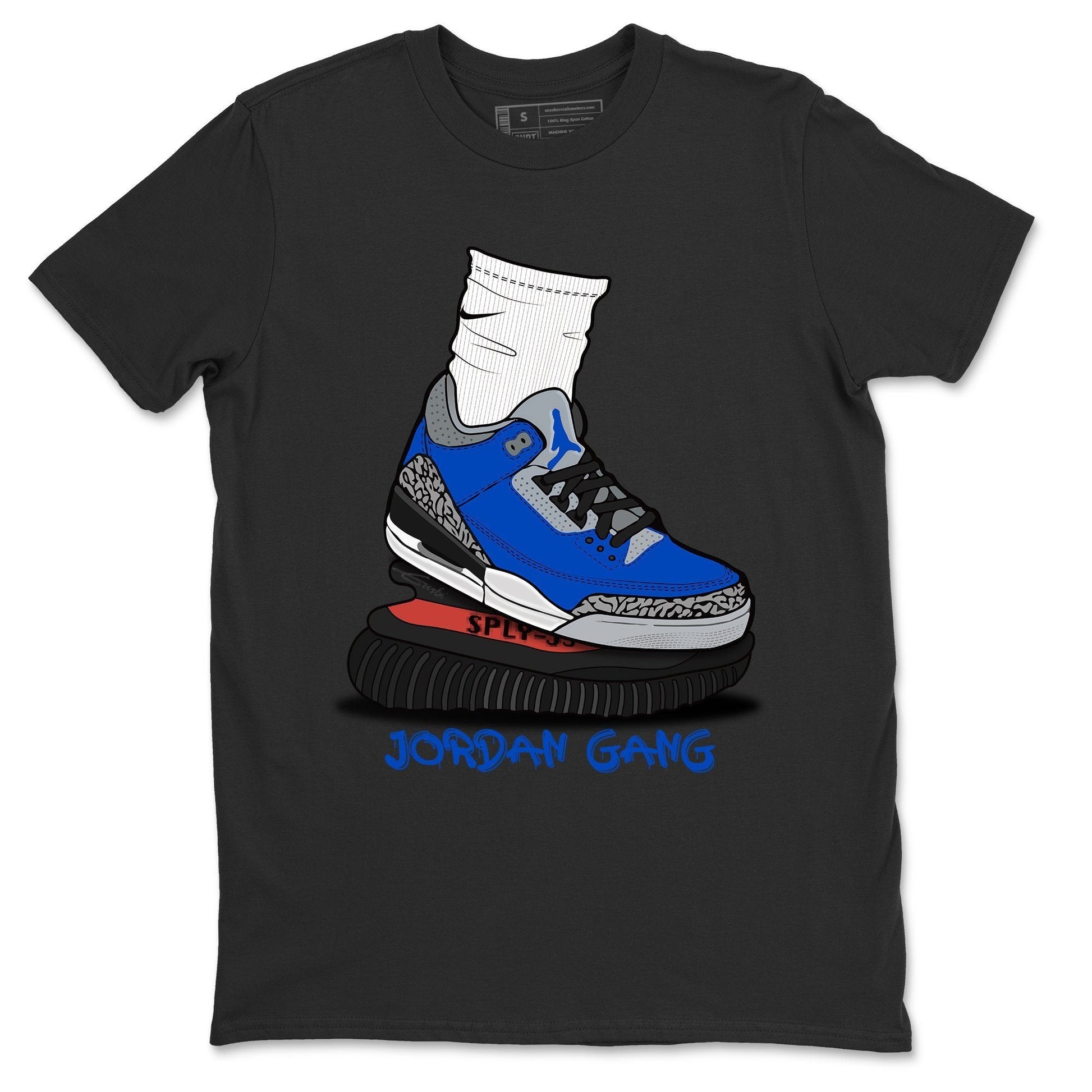 Jordan 3 Varsity Royal Sneaker Match Tees Jordan Gang Sneaker Tees Jordan 3 Varsity Royal Sneaker Release Tees Unisex Shirts
