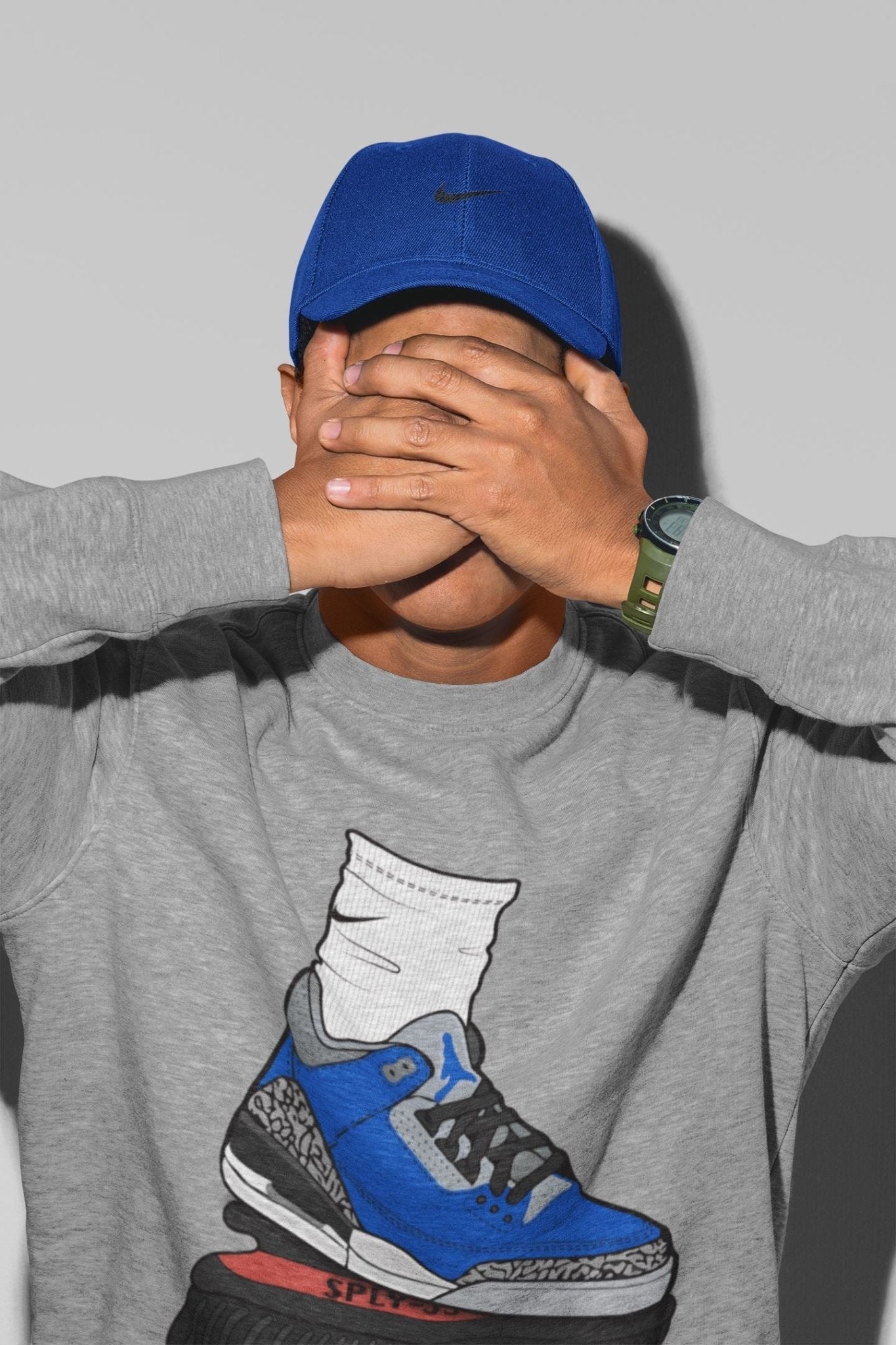 Jordan 3 Varsity Royal Sneaker Match Tees Jordan Gang Sneaker Tees Jordan 3 Varsity Royal Sneaker Release Tees Unisex Shirts