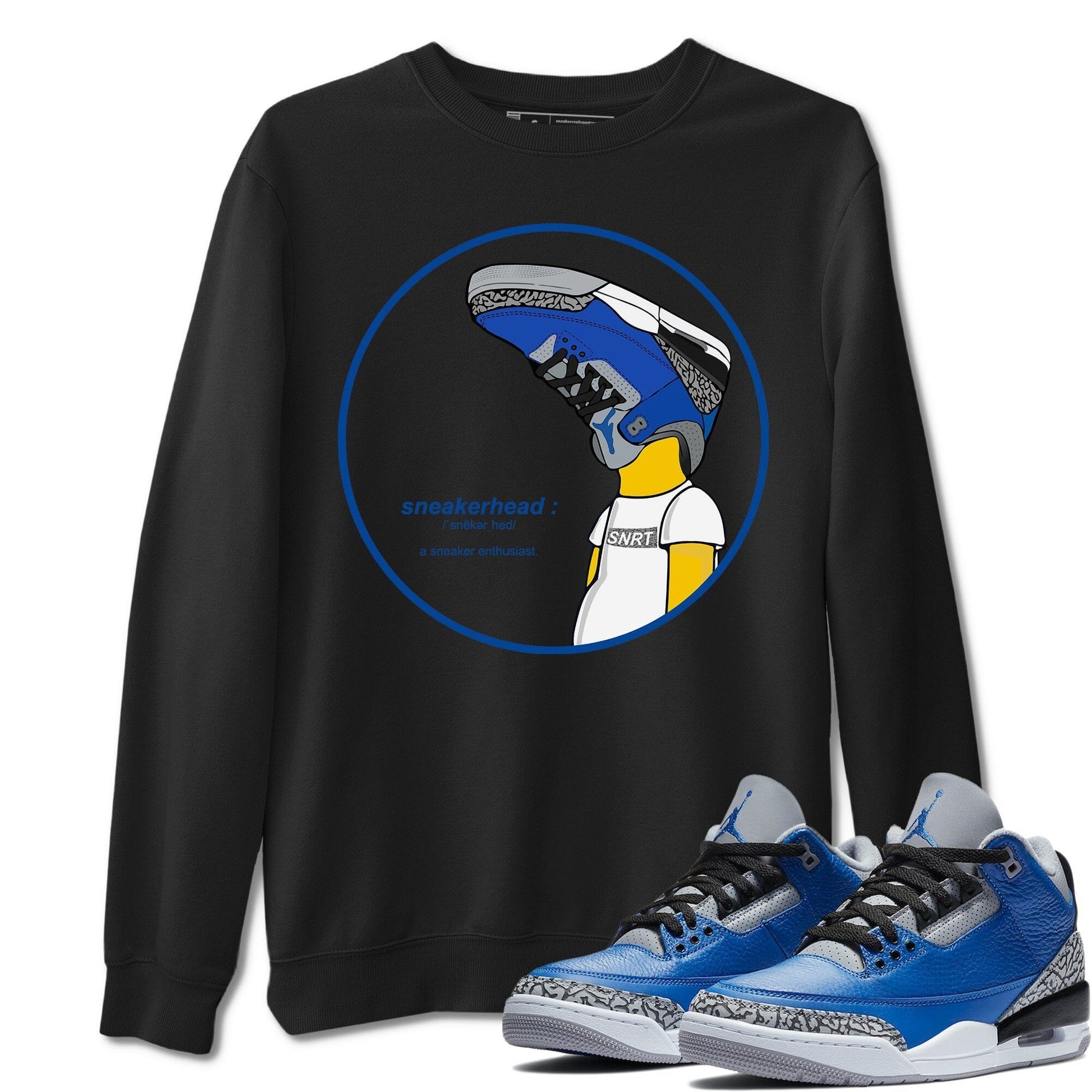 Jordan 3 Varsity Royal Sneaker Match Tees Sneakerhead Sneaker Tees Jordan 3 Varsity Royal Sneaker Release Tees Unisex Shirts