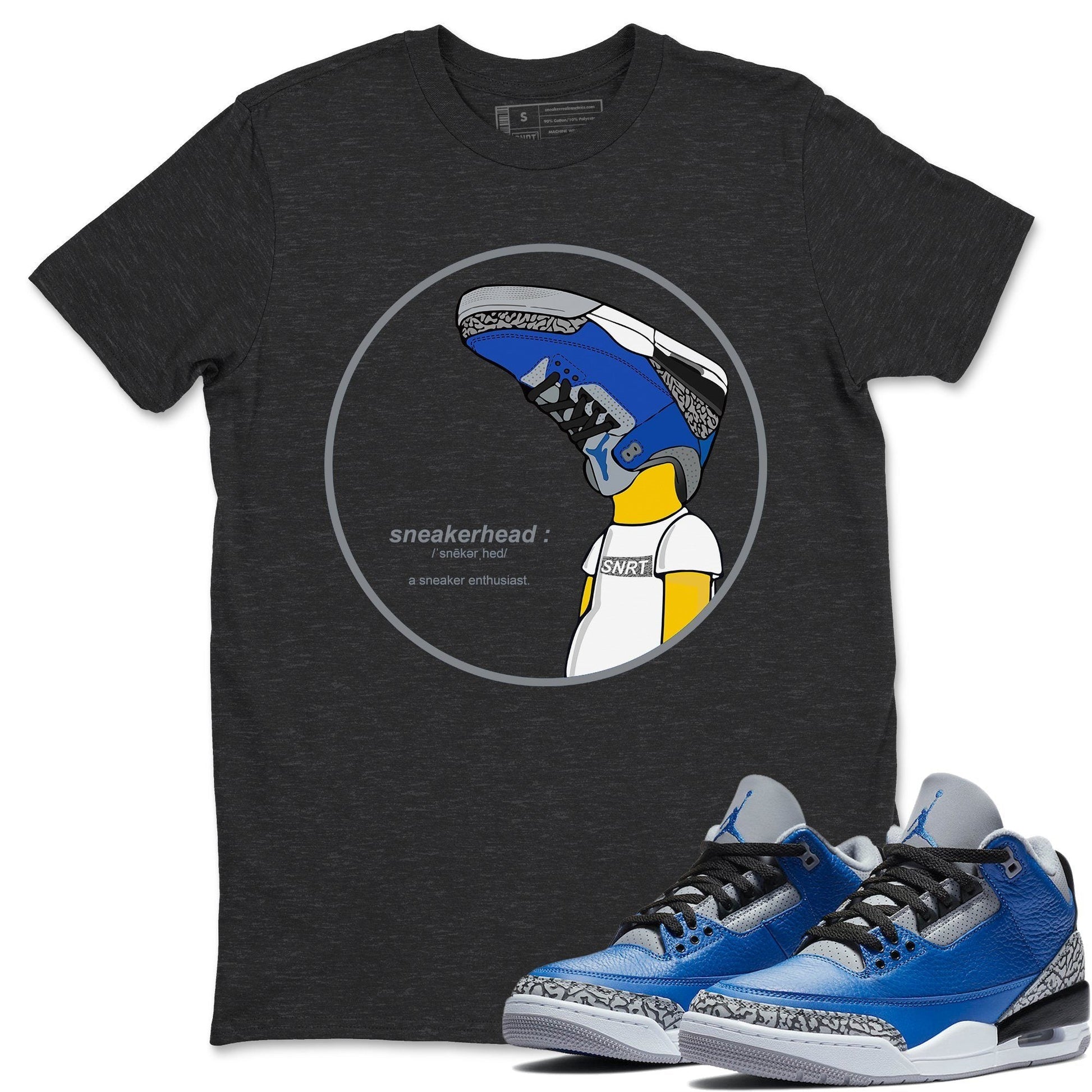 Jordan 3 Varsity Royal Sneaker Match Tees Sneakerhead Sneaker Tees Jordan 3 Varsity Royal Sneaker Release Tees Unisex Shirts