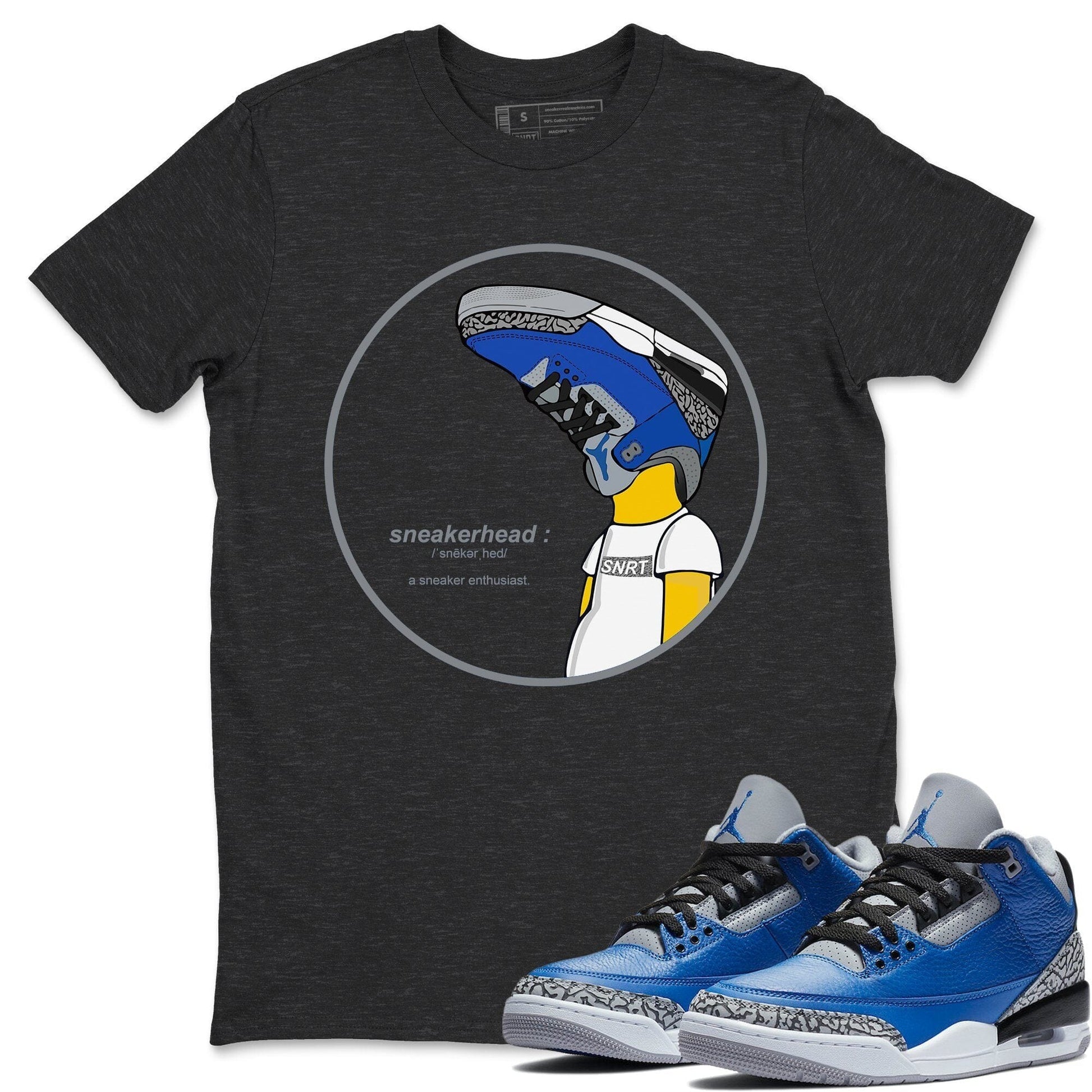 Jordan 3 Varsity Royal Sneaker Match Tees Sneakerhead Sneaker Tees Jordan 3 Varsity Royal Sneaker Release Tees Unisex Shirts