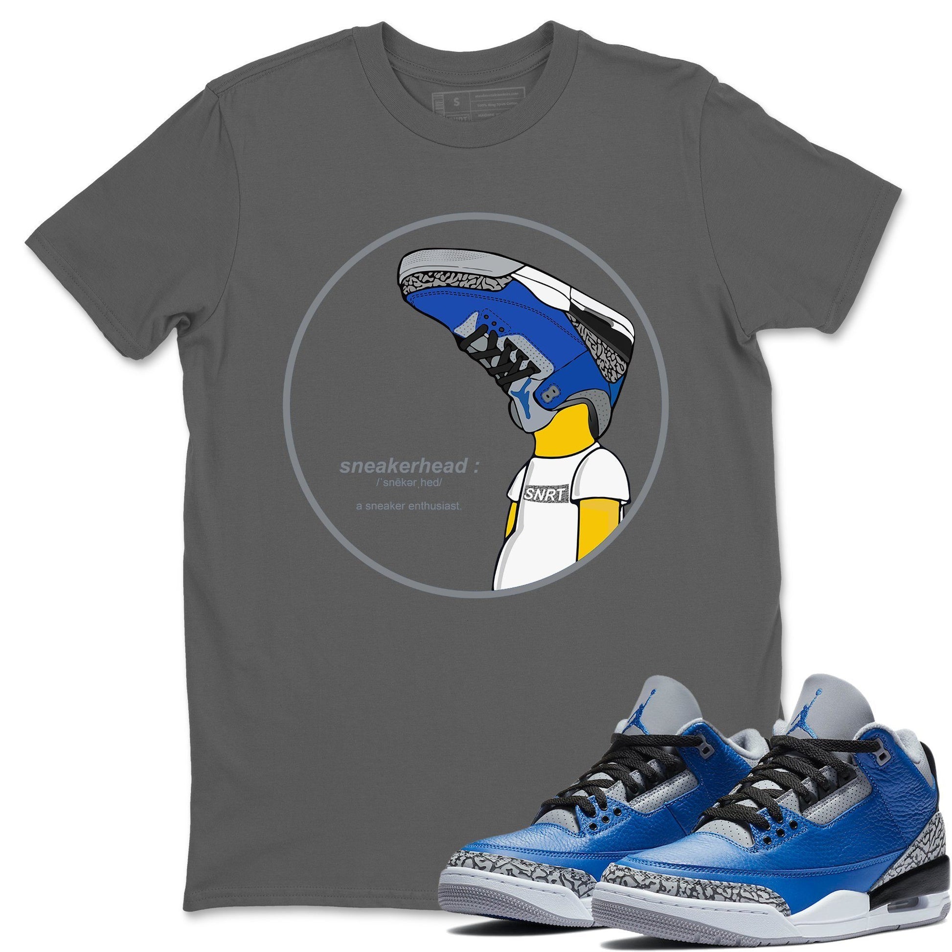 Jordan 3 Varsity Royal Sneaker Match Tees Sneakerhead Sneaker Tees Jordan 3 Varsity Royal Sneaker Release Tees Unisex Shirts