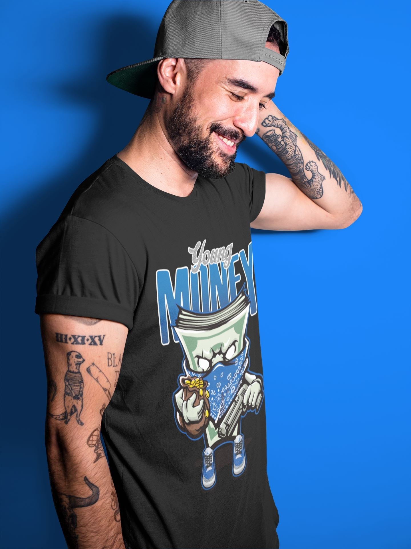 Jordan 3 Varsity Royal Sneaker Match Tees Young Money Sneaker Tees Jordan 3 Varsity Royal Sneaker Release Tees Unisex Shirts