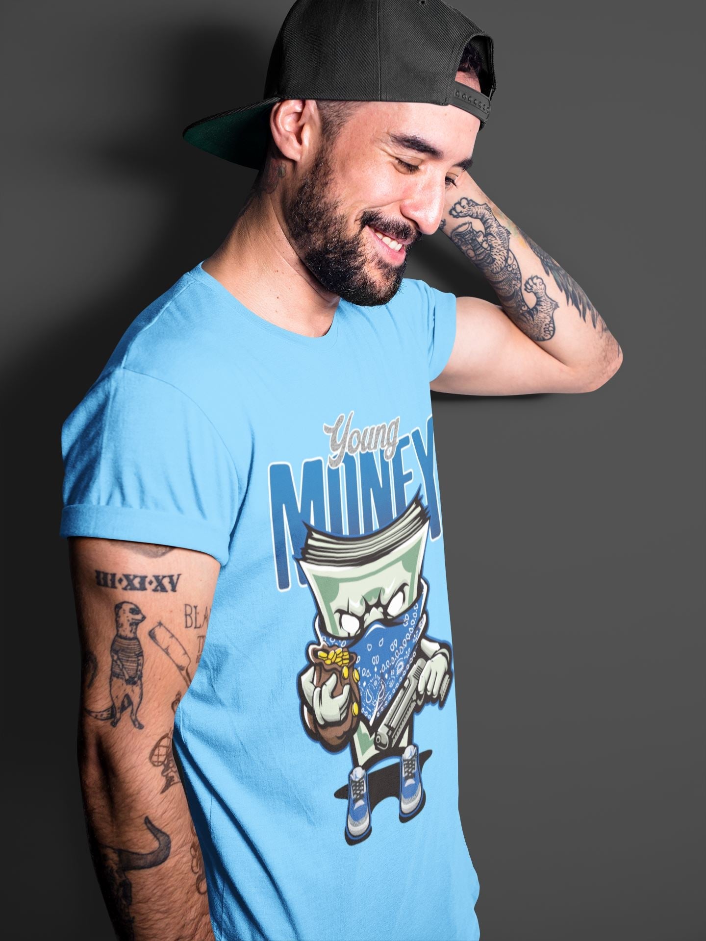 Jordan 3 Varsity Royal Sneaker Match Tees Young Money Sneaker Tees Jordan 3 Varsity Royal Sneaker Release Tees Unisex Shirts
